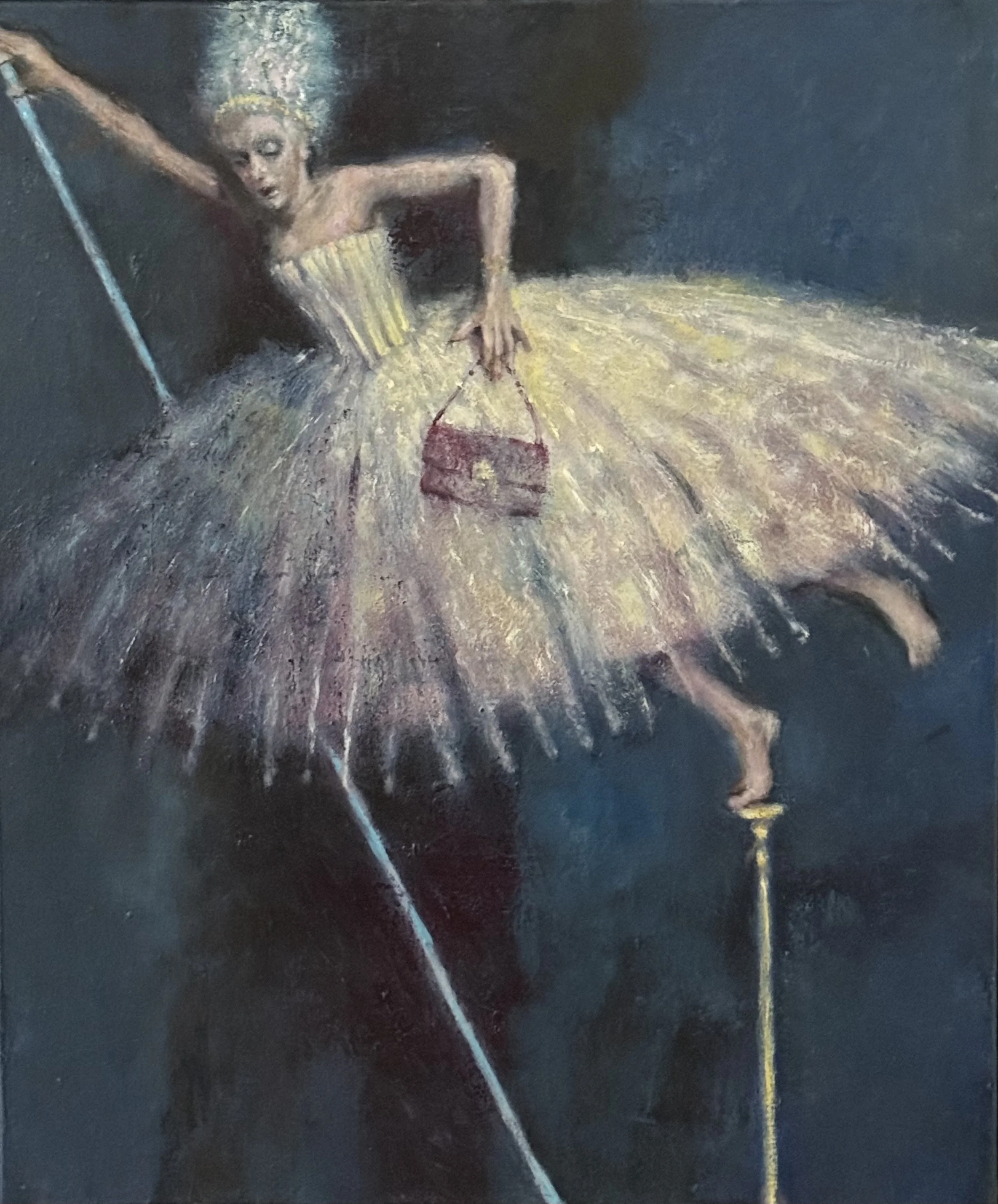 LADYMOVE.   Oil / Canvas