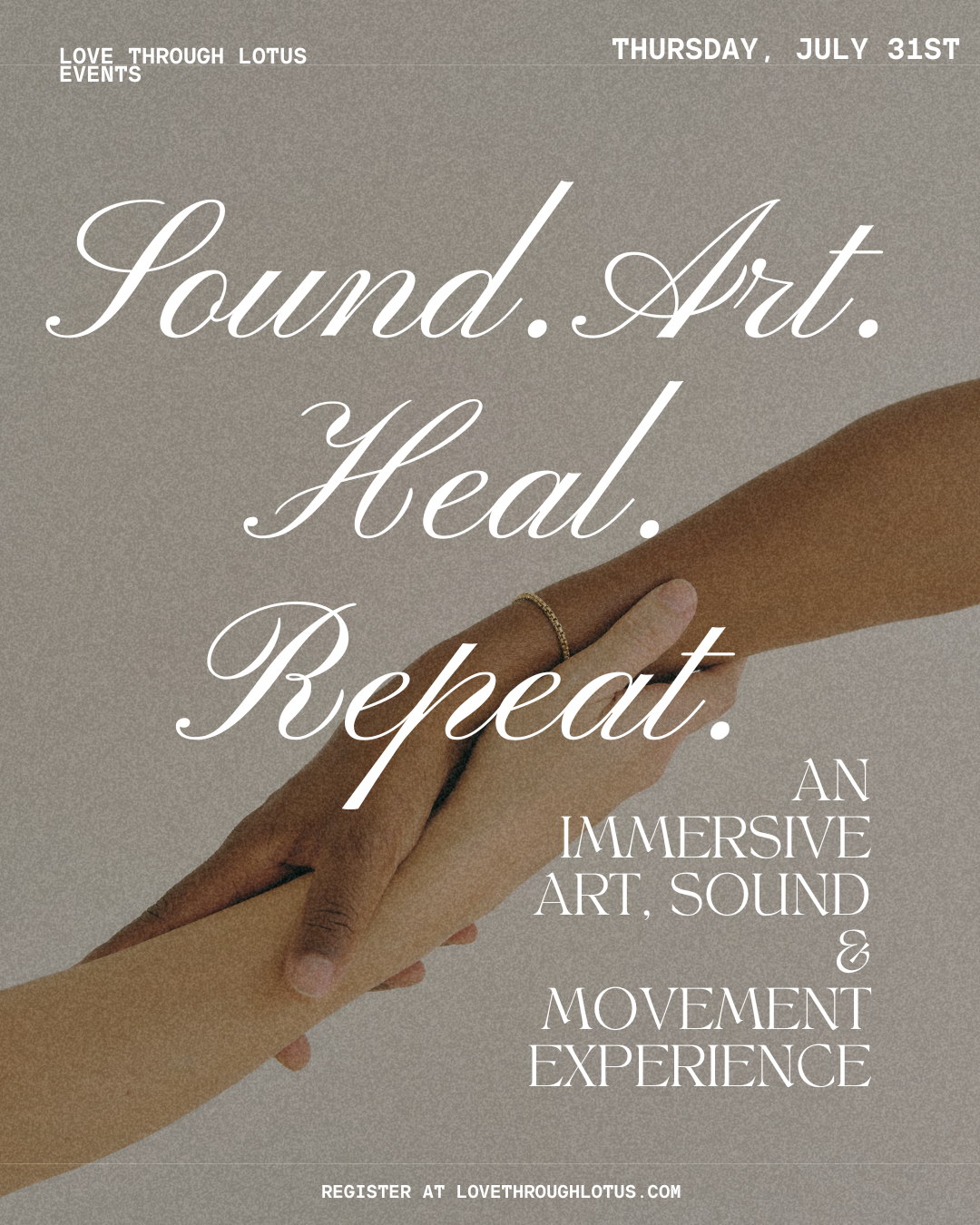 Sound. Art. Heal. Repeat.