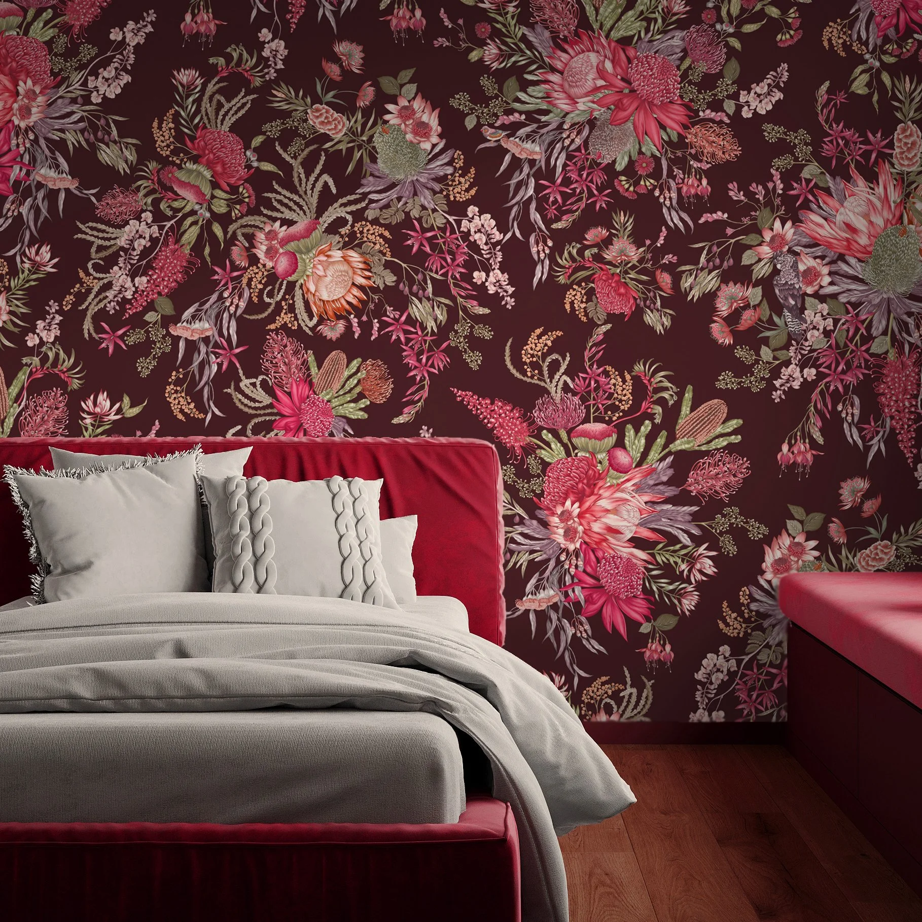 australian-bloom-wallpaper-beetroot-wine-bedroom.jpg