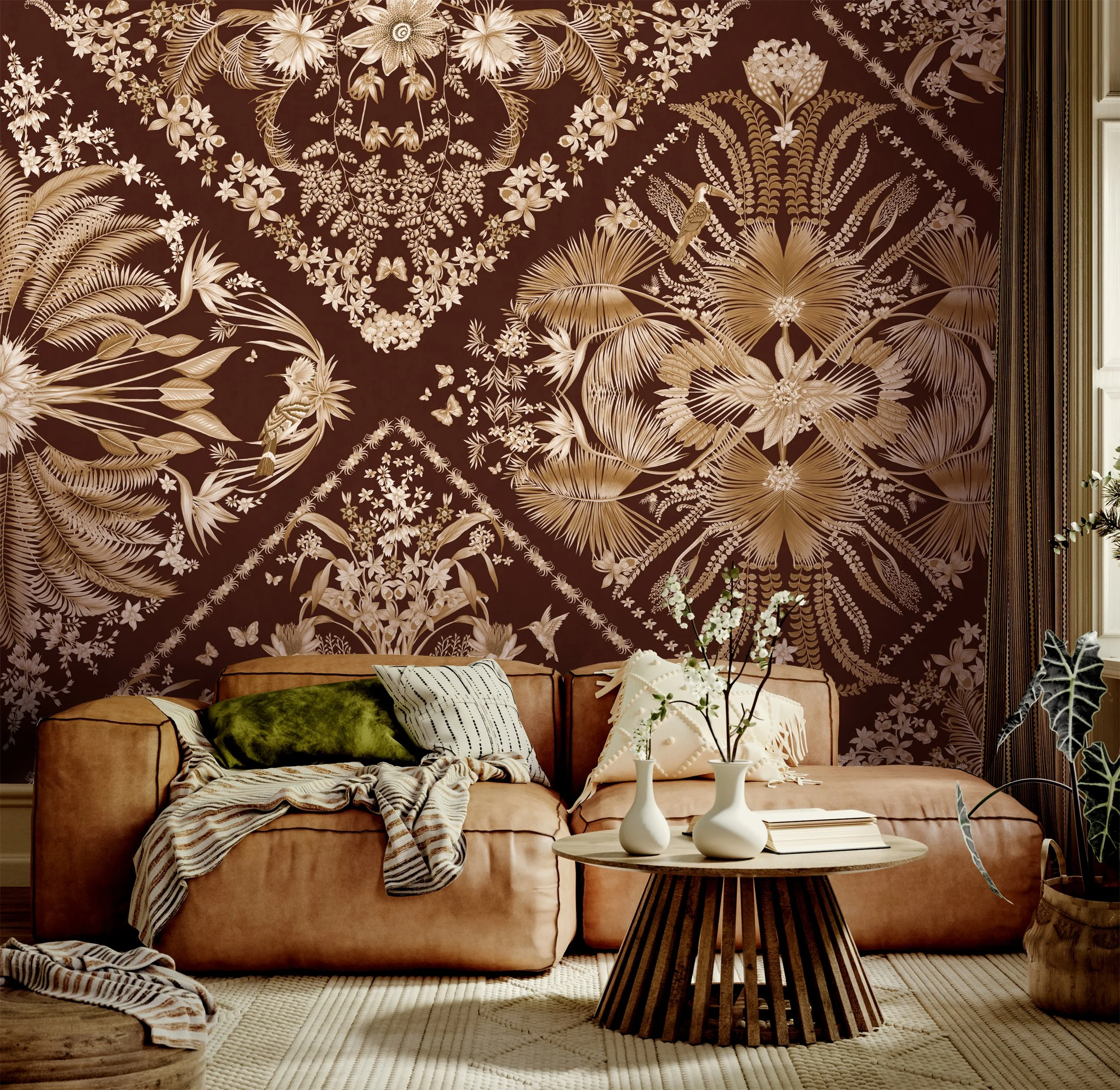 paradise-grand-espresso-wallpaper-living-room.jpg