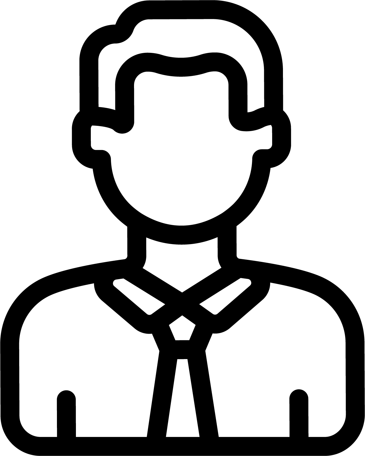 Corporate person icon