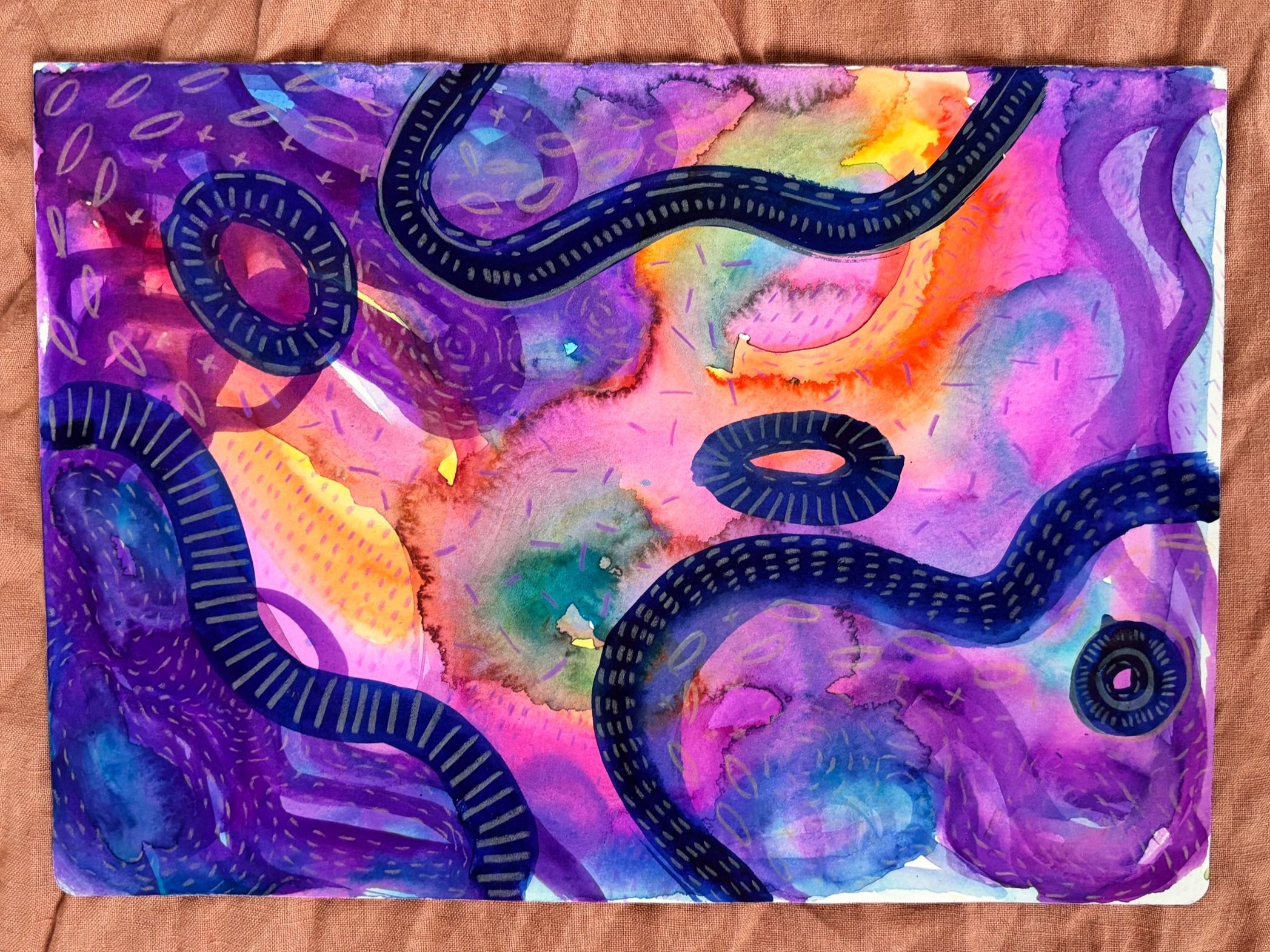 A4 works on paper 3