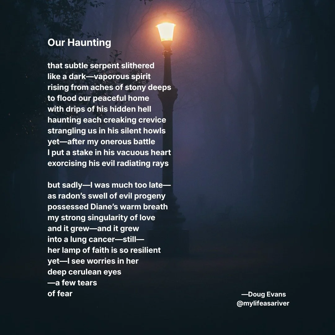 This is a difficult post for me. My beautiful, healthy wife (never smoked) was diagnosed with lung cancer. And we are pretty sure it is due to high radon levels in our home. If you have not tested, please do so. It can seriously save a life. The Link