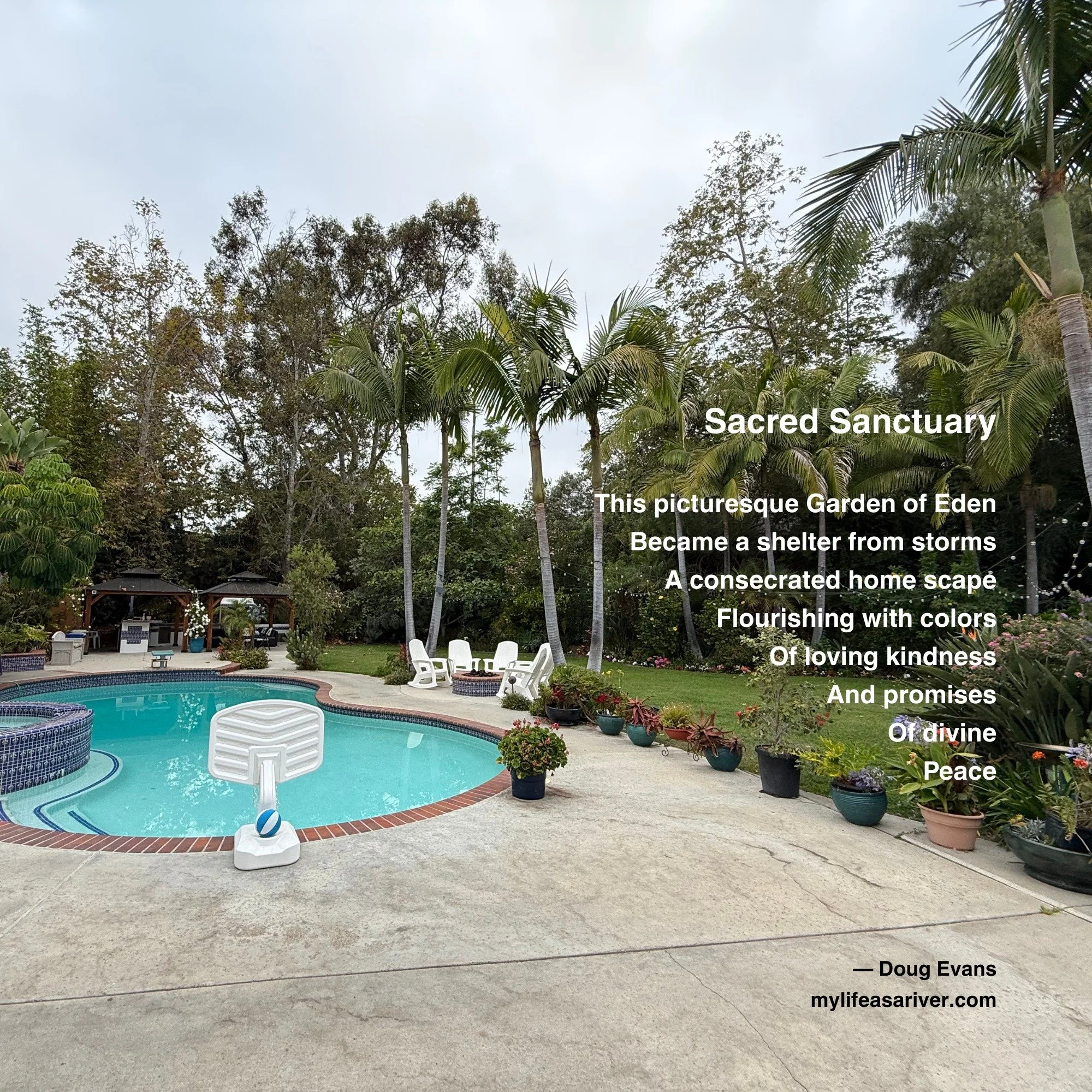 Our kind host blessed us with respite in a verdant garden of peace...
.
.
.
.
#poeticreveries_&nbsp;
#cosmosofwriters
#writersnetwork
#poets
#poetsofinstagram&nbsp;
#igpoetry
#poetry&nbsp;
#poetryofinstagram&nbsp;
#poetryislife
#creativewriting&nbsp;