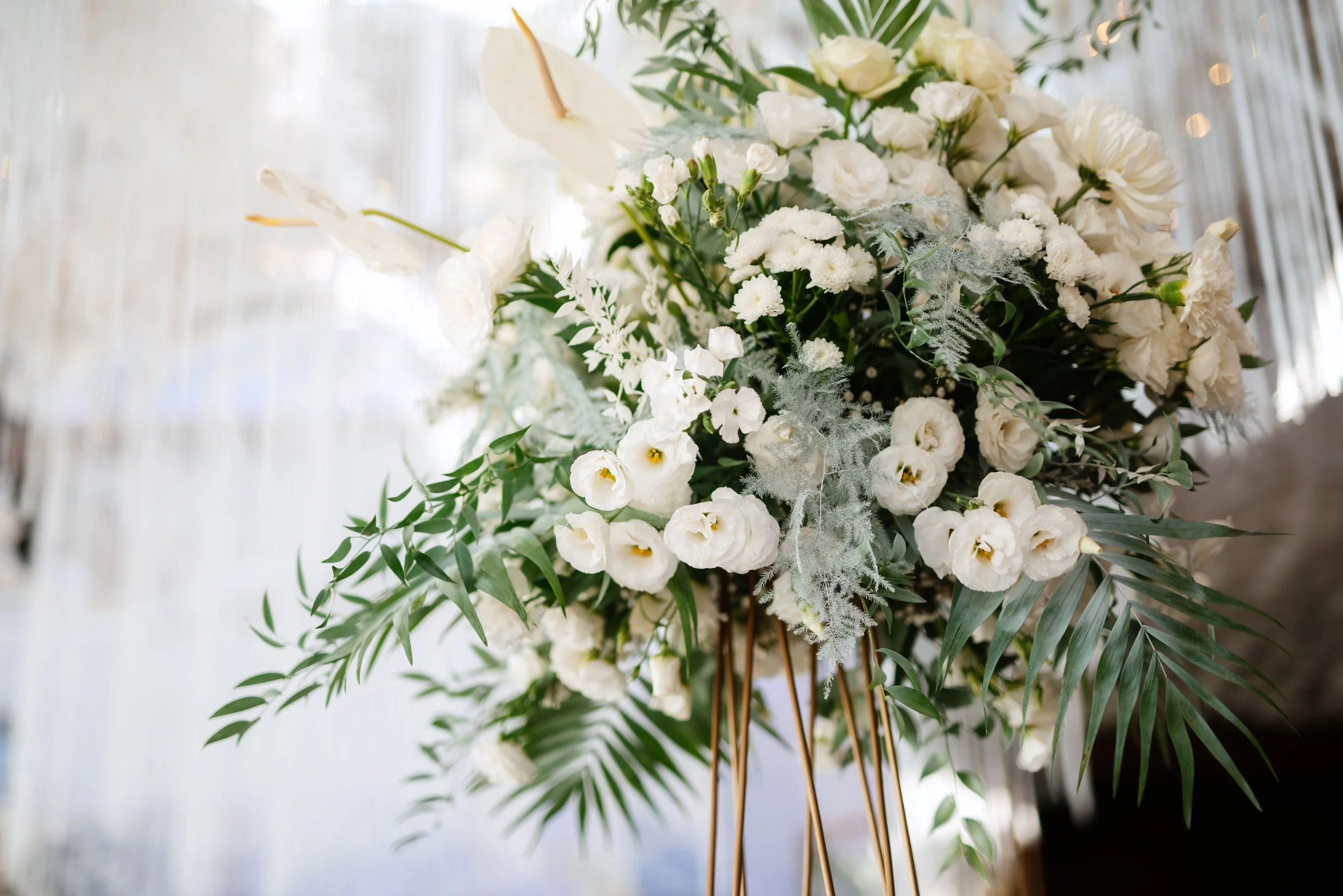 Flowers make a beautiful way to celebrate a loved one. Whether it’s a casket arrangement, a standing spray, or an altar arrangement let me create a customized tribute to honor those who have passed on. Pricing starts at $750.