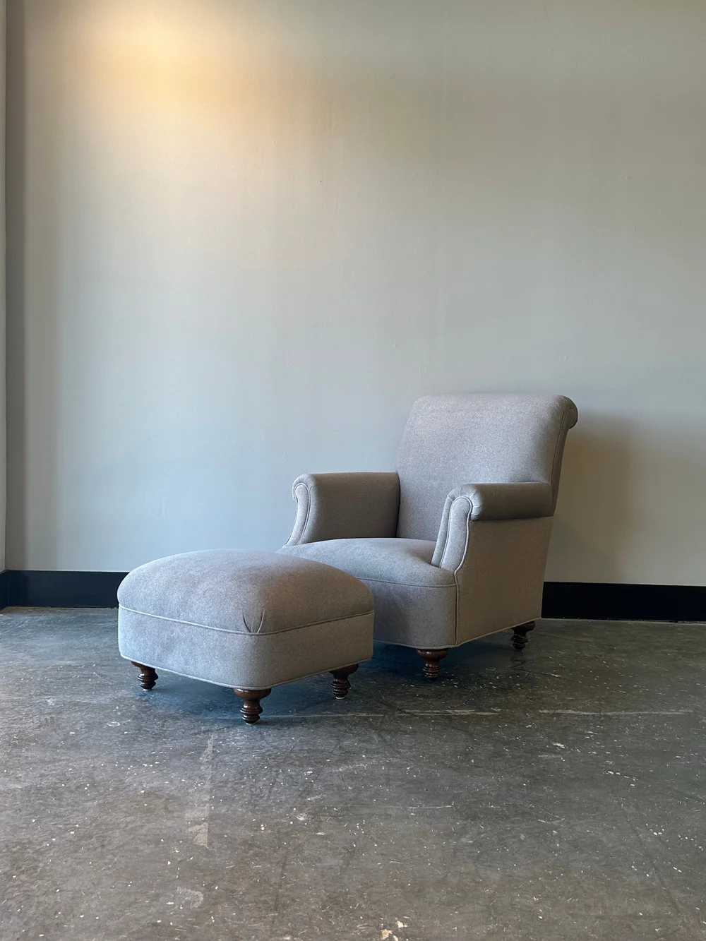 Reading Chair & Ottoman — The ReBorn House 
