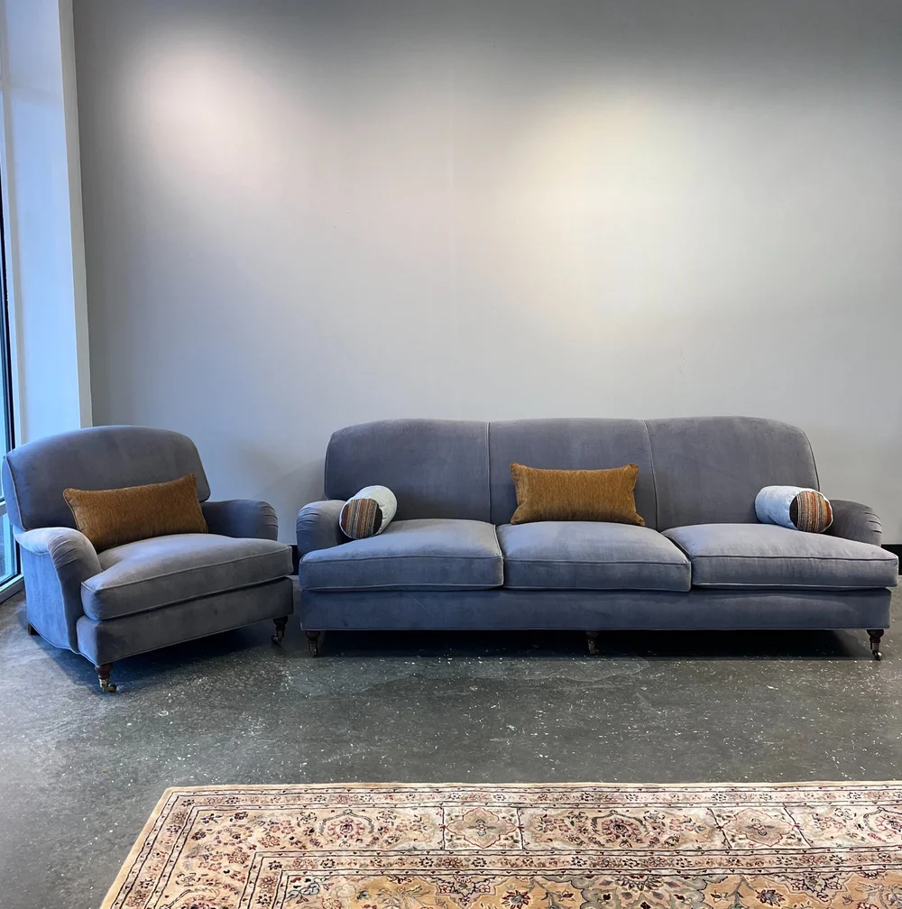 Ralph Lauren English Roll Arm Chair — The ReBorn House 