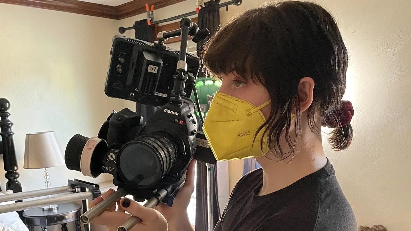 Miscellaneous (photo of myself, 1st AC-ing)