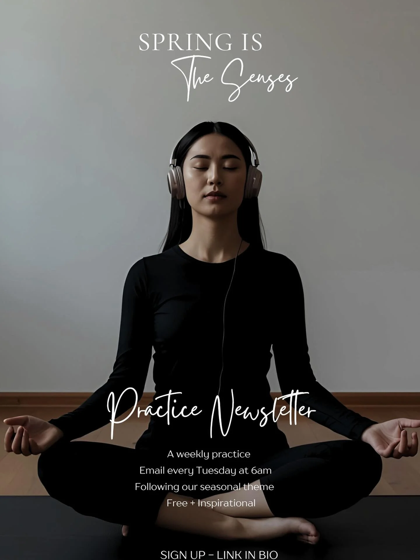 Each Tuesday&rsquo;s Practice Newsletter arrives with the sunrise &mdash; next week we continue exploring how meditation helps us truly listen by noticing the layers of sound in our lives. 

You can still catch last weeks episode (link in bio) which 