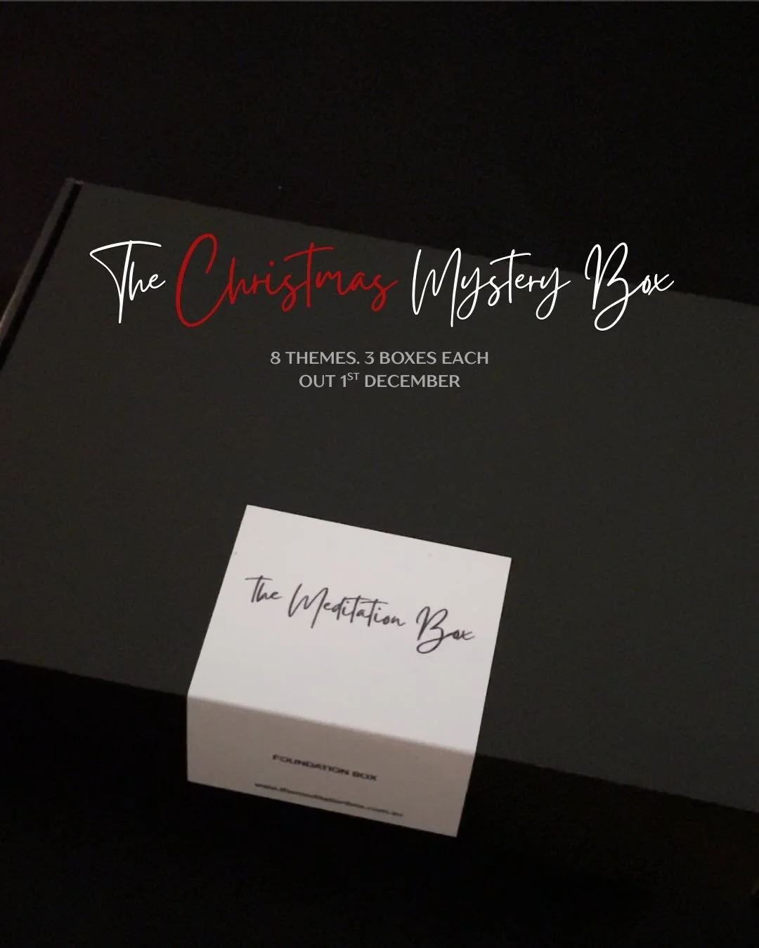 The Christmas Mystery Boxes 🎄

A beautiful selection of meditation nourishment and inspiration &hellip; and a loving Christmas gift (for yourself or someone special).

I&rsquo;ve cleaned out the studio and created ..

+ 8 themed Mystery Boxes
+ ONLY