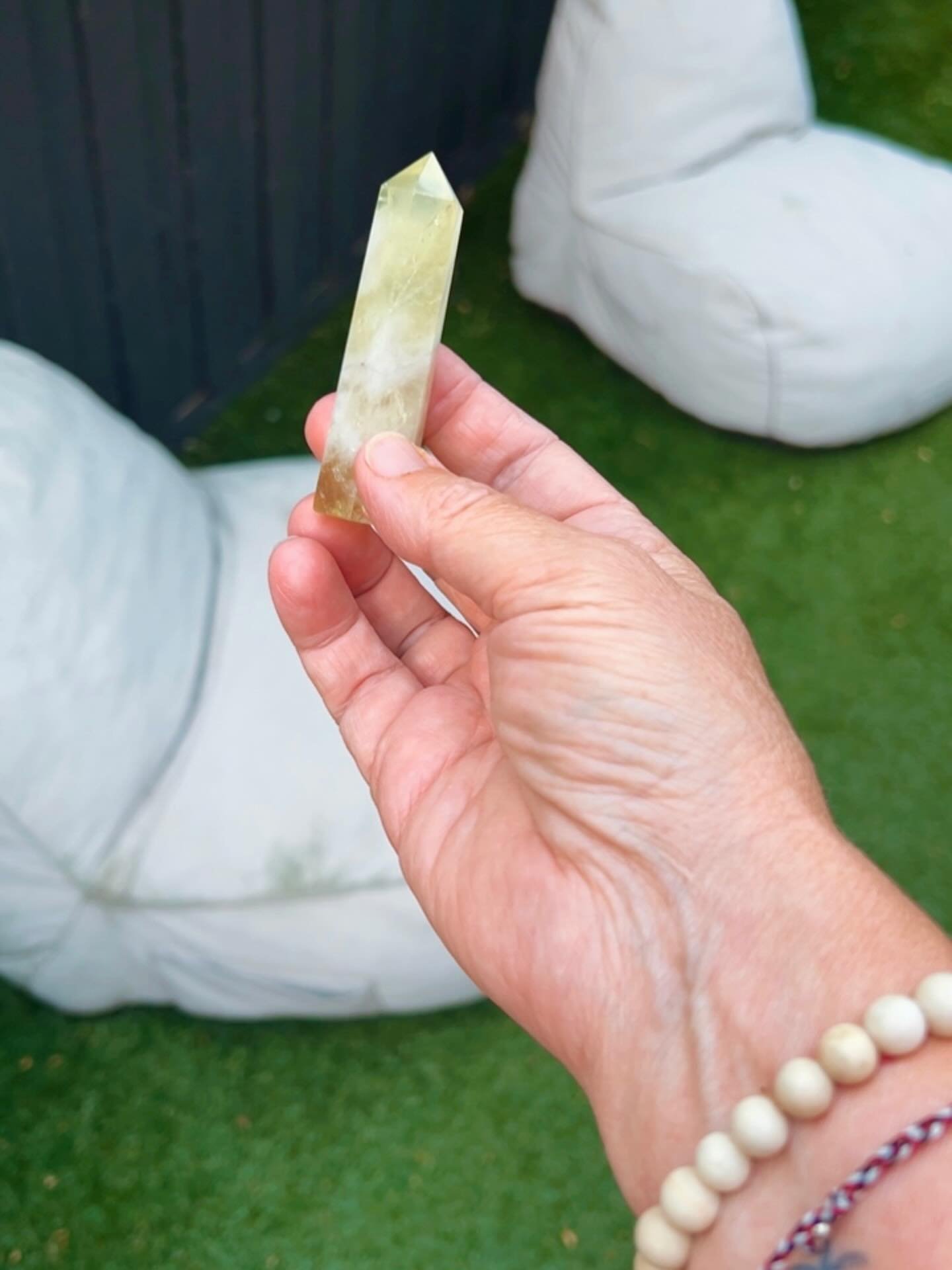 I&rsquo;ve always been drawn to Citrine as a stone or crystal. I&rsquo;ve always imagined finding a beautiful citrine ring (not yet).
 But this past week, I keep finding myself picking up this citrine tower and just holding it &hellip; and found it&r