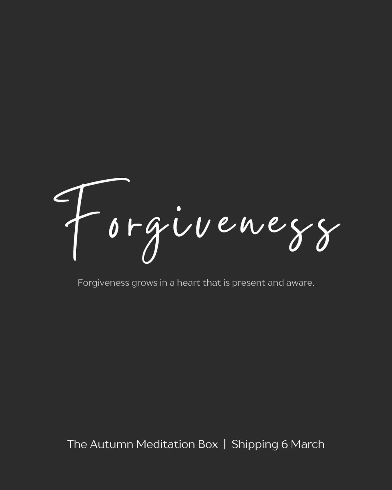 In nature, autumn is a season of transition and reflection, of recognising the power of release and letting go - in order to survive and thrive.

Trees release their leaves, not out of loss, but to conserve energy in preparation for the winter, and t