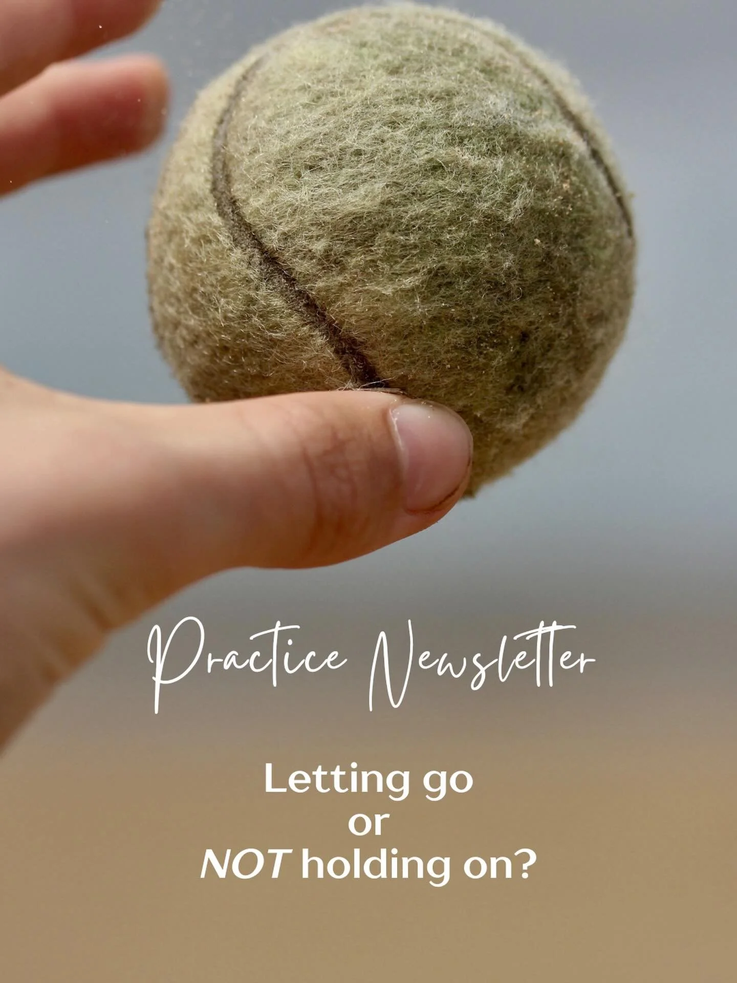 What if letting go&hellip; isn&rsquo;t something you have to do?

What if it&rsquo;s simply noticing where you&rsquo;re still holding on?

This week&rsquo;s Practice Newsletter (Tue 6am) explores a gentle shift in perspective &hellip; one that might 