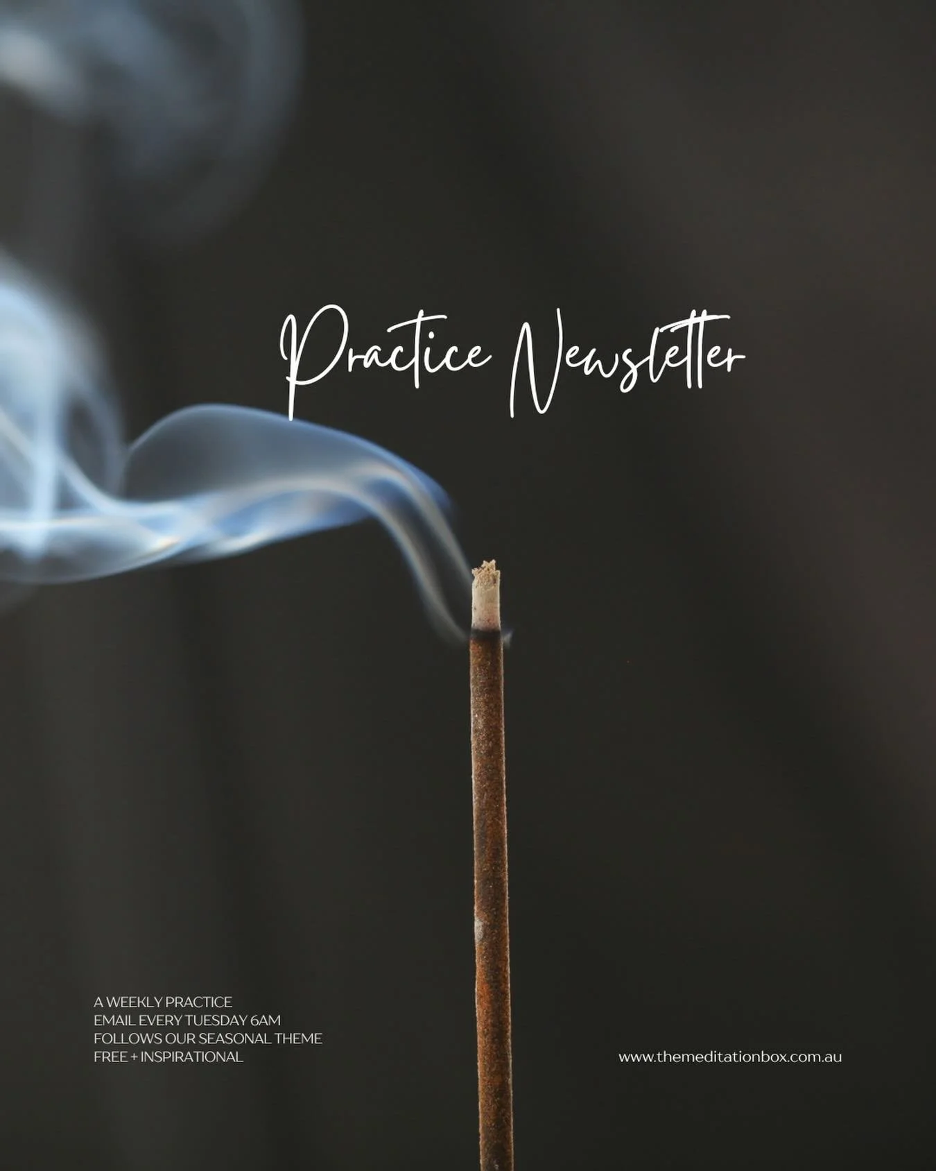 If your meditation practice keeps slipping &hellip; or you&rsquo;d like a little refresh.

I send one gentle meditation practice or mindful ritual each Tuesday, aligned with the season.

It&rsquo;s simple, grounding, and something you can actually 