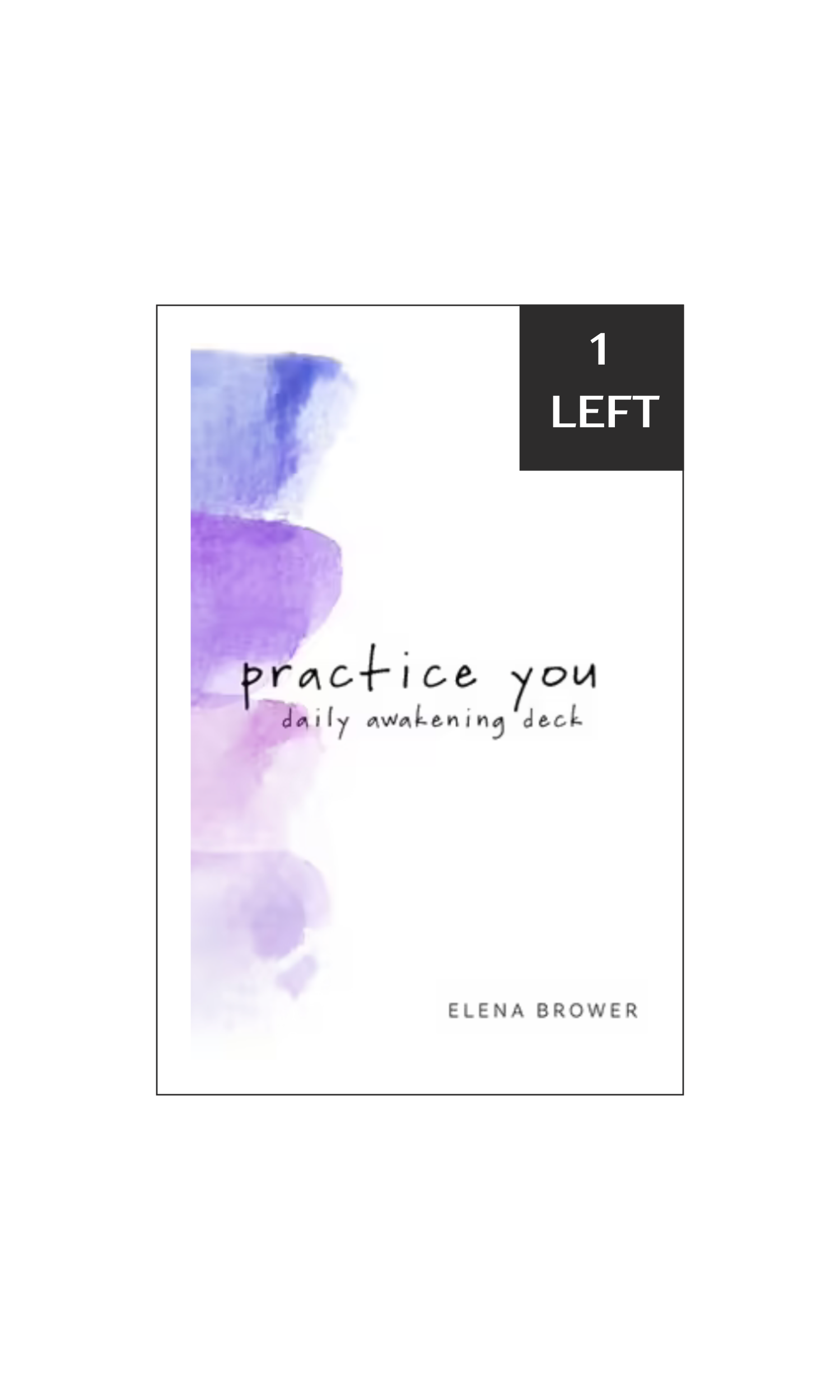 'Practice You: A Journal' by Elena Brower