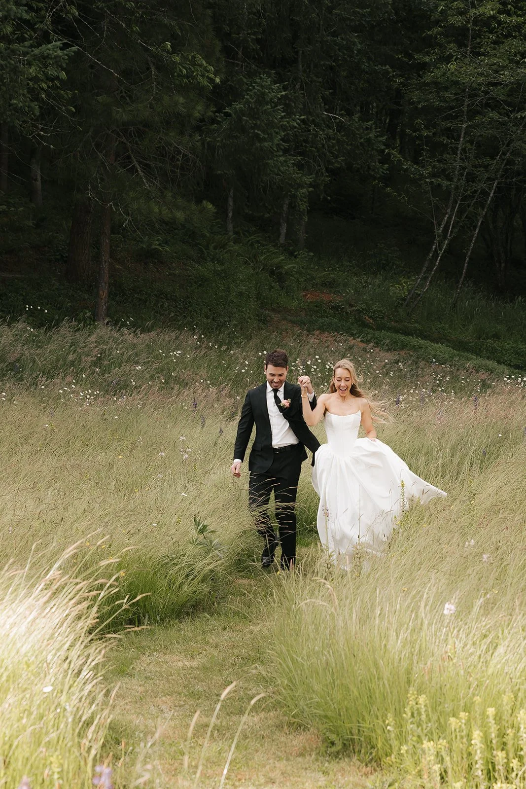 Wedding at Willamette Valley's The Carly Estate   