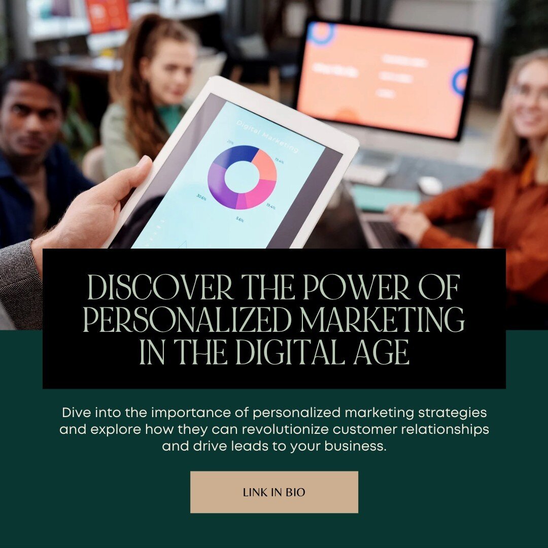 Want to level up your marketing game? Look no further than Personalized Marketing! 🔍 Discover how tailoring your messages, offers, and experiences to customers can boost engagement and drive conversions. Our latest blog post dives into the power of 