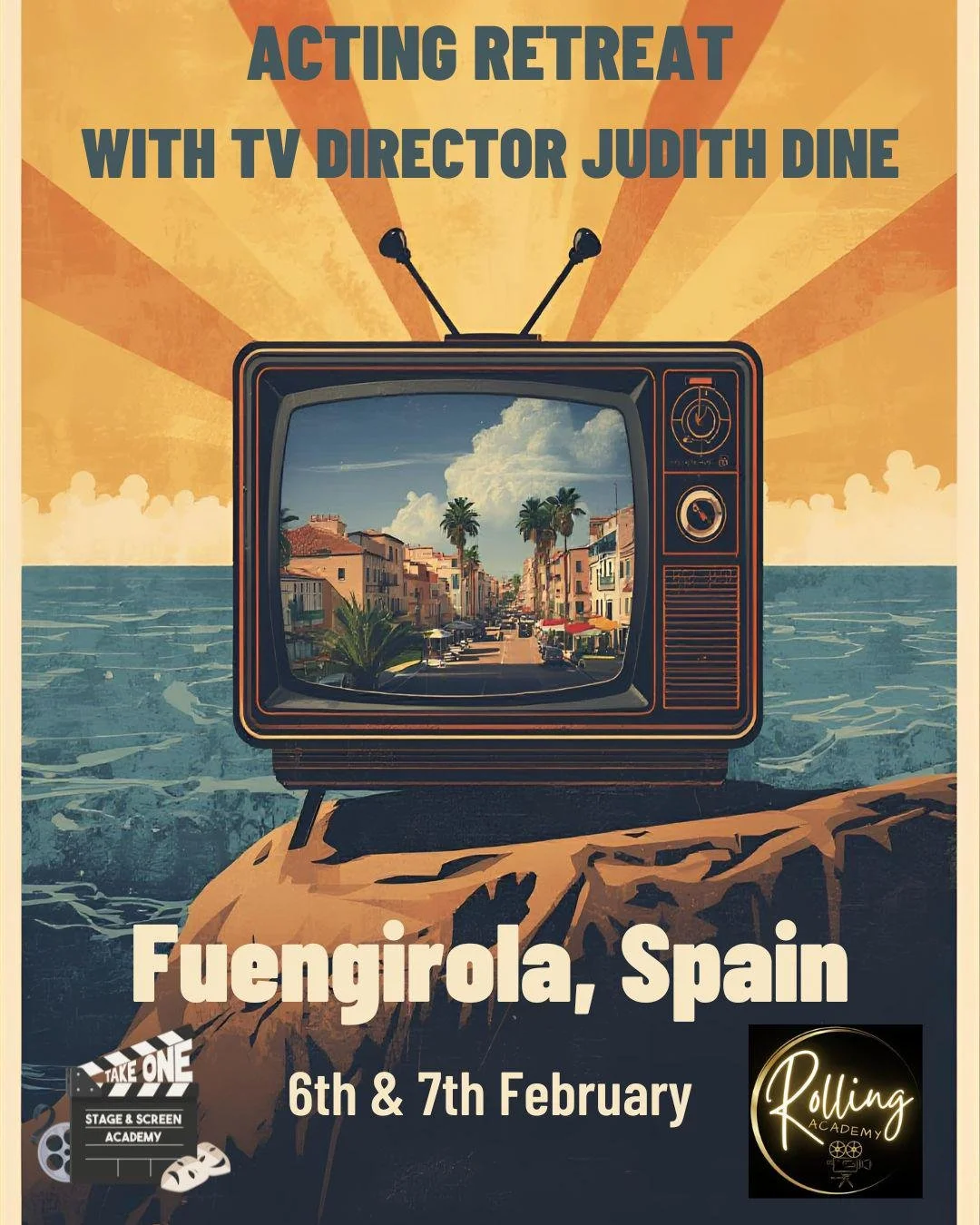 Actors Retreat with TV Director Judith Dine - 6th AND 7th February - 10:00am - 6:00pm - £325 - 2 SPACES LEFT!