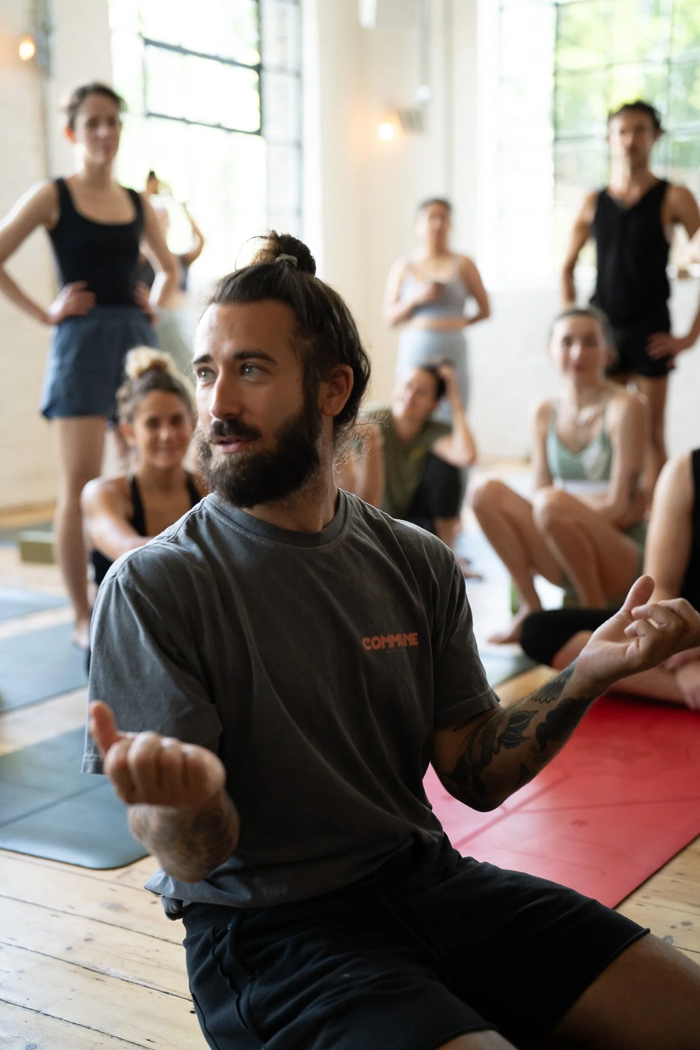 Workshop vibes with Patrick Beach