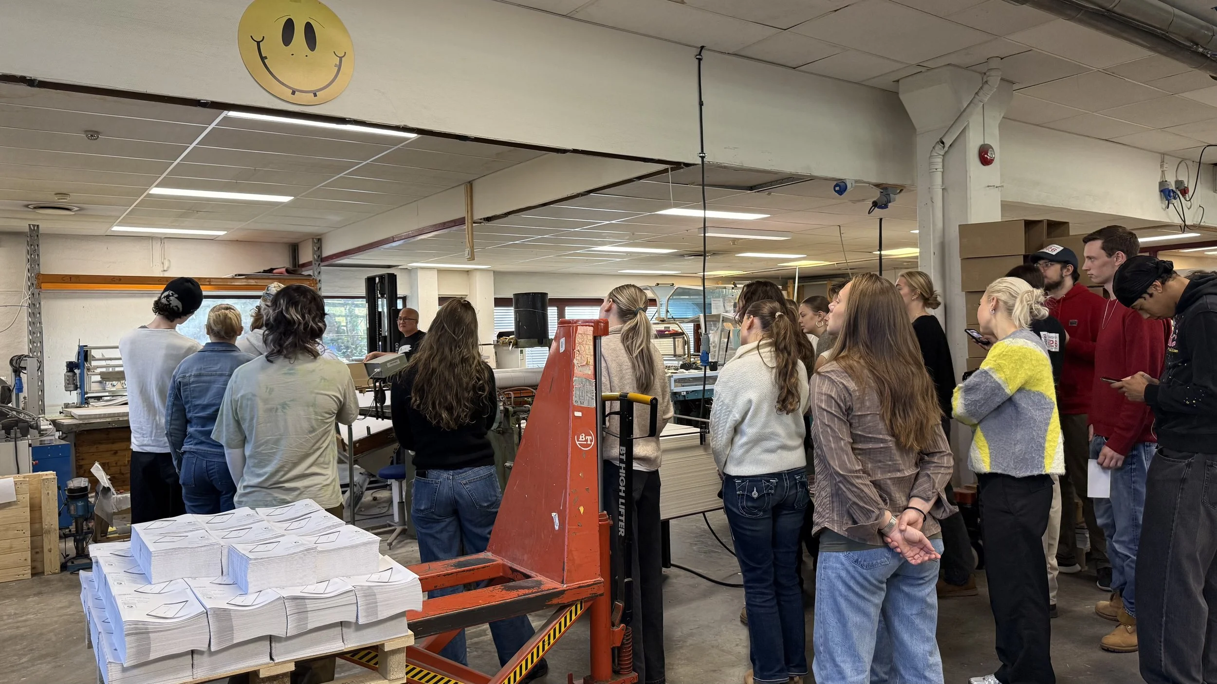 Ekskursjon til RK grafisk