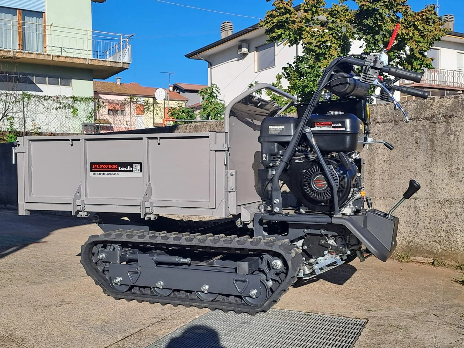 Motocarriola 5q ribaltamento idraulico