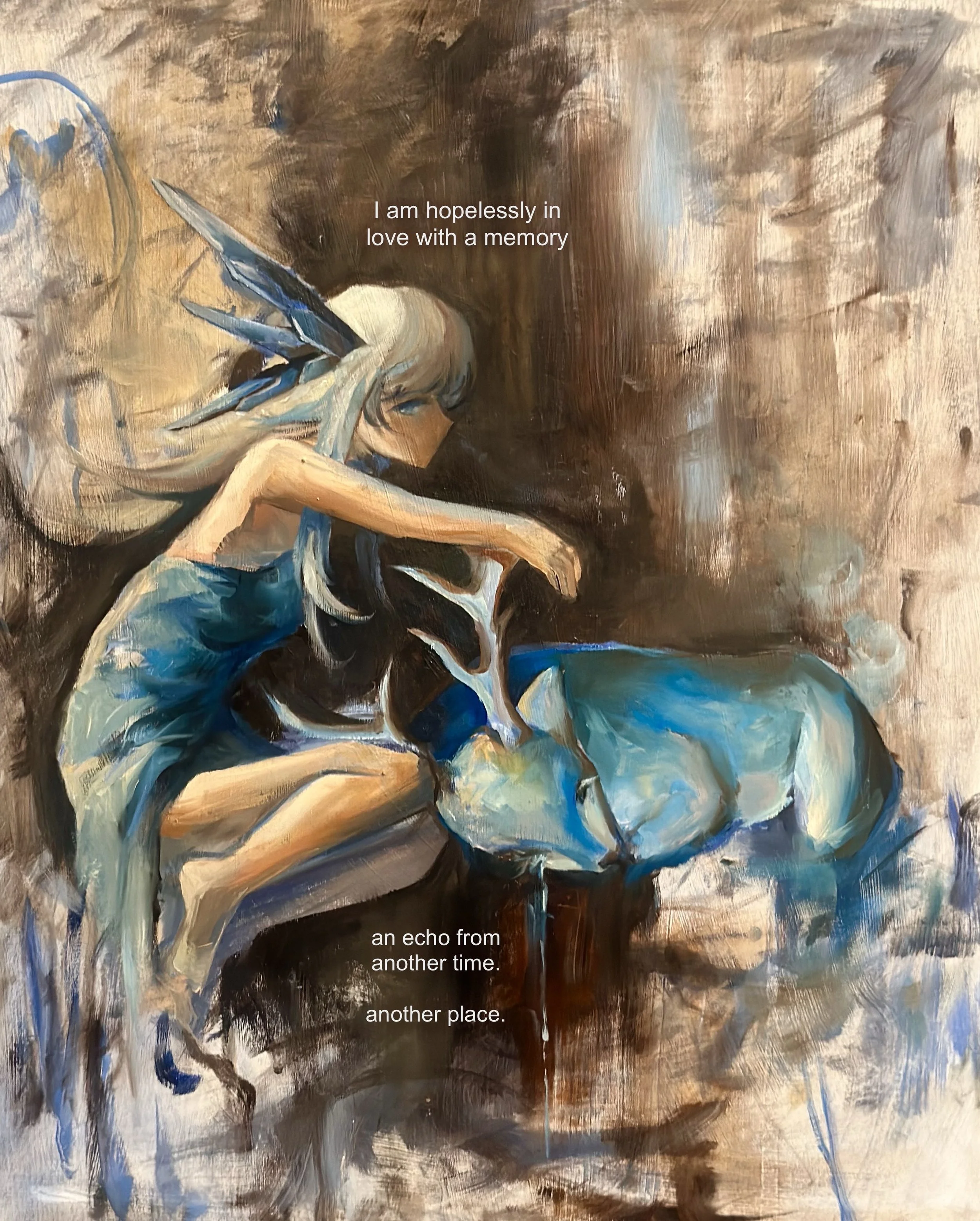 deer 2024
oil on wood