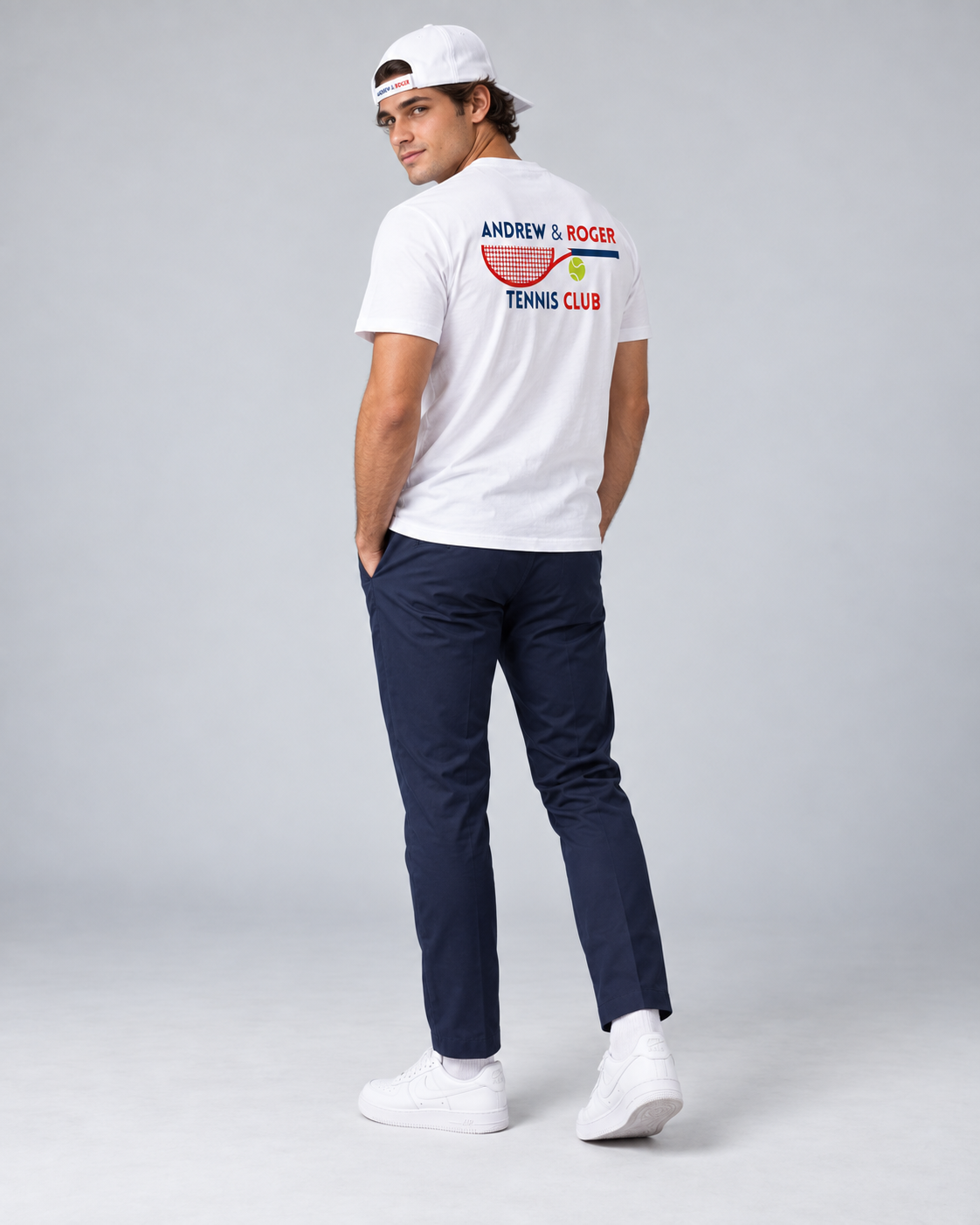 Collezione uomo Andrew & Roger t-shirt felpe, camicie denim, cappellini.