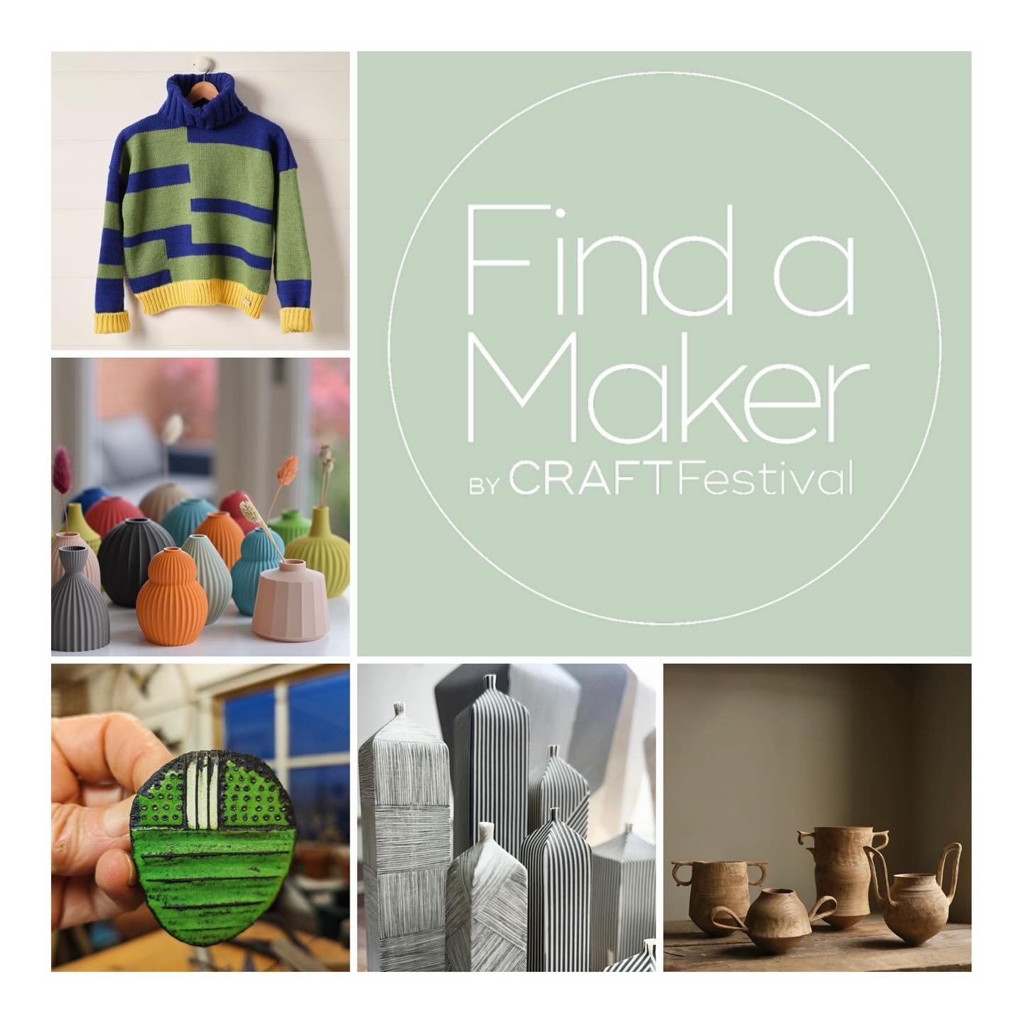 It&rsquo;s late on Friday night and I am laid up with bad neck pain but it&rsquo;s the last day of @find.amaker week and I&rsquo;m determined to finish!
I had great fun going through the website browsing all the makers - some new to me and some I&rsq