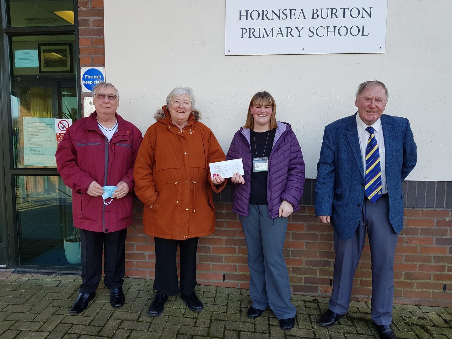 We were delighted today to be presented with a cheque from the Hornsea Lions which will go towards upgrading the very old interactive whiteboards across the Hornsea Burton and Skipsea Federation for Key Stage 2 classes. We are so grateful for the ver
