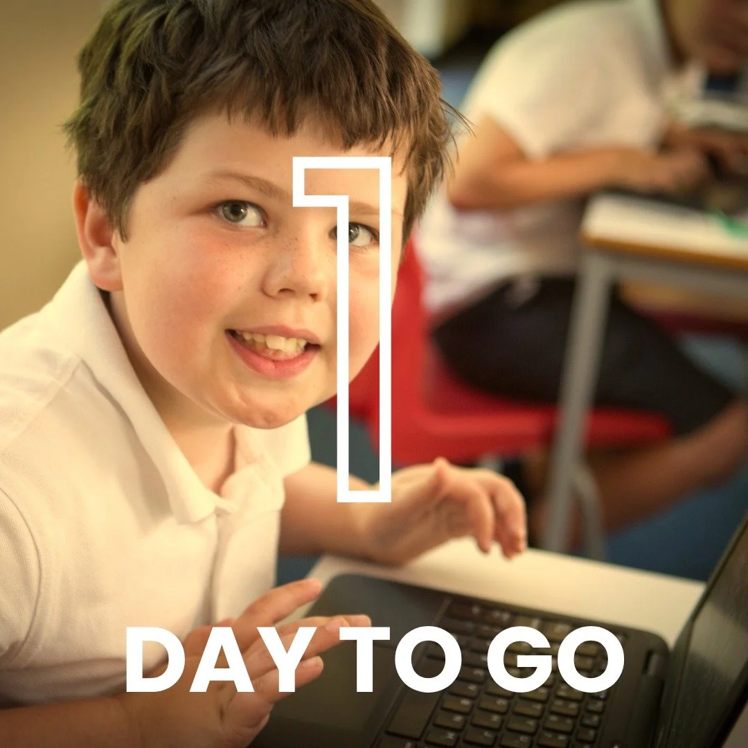 Tomorrow’s the day! 🎒✨ We can’t wait to welcome you all back to school for a brand new year full of exciting opportunities and memories to be made. See you in the morning! 🌟