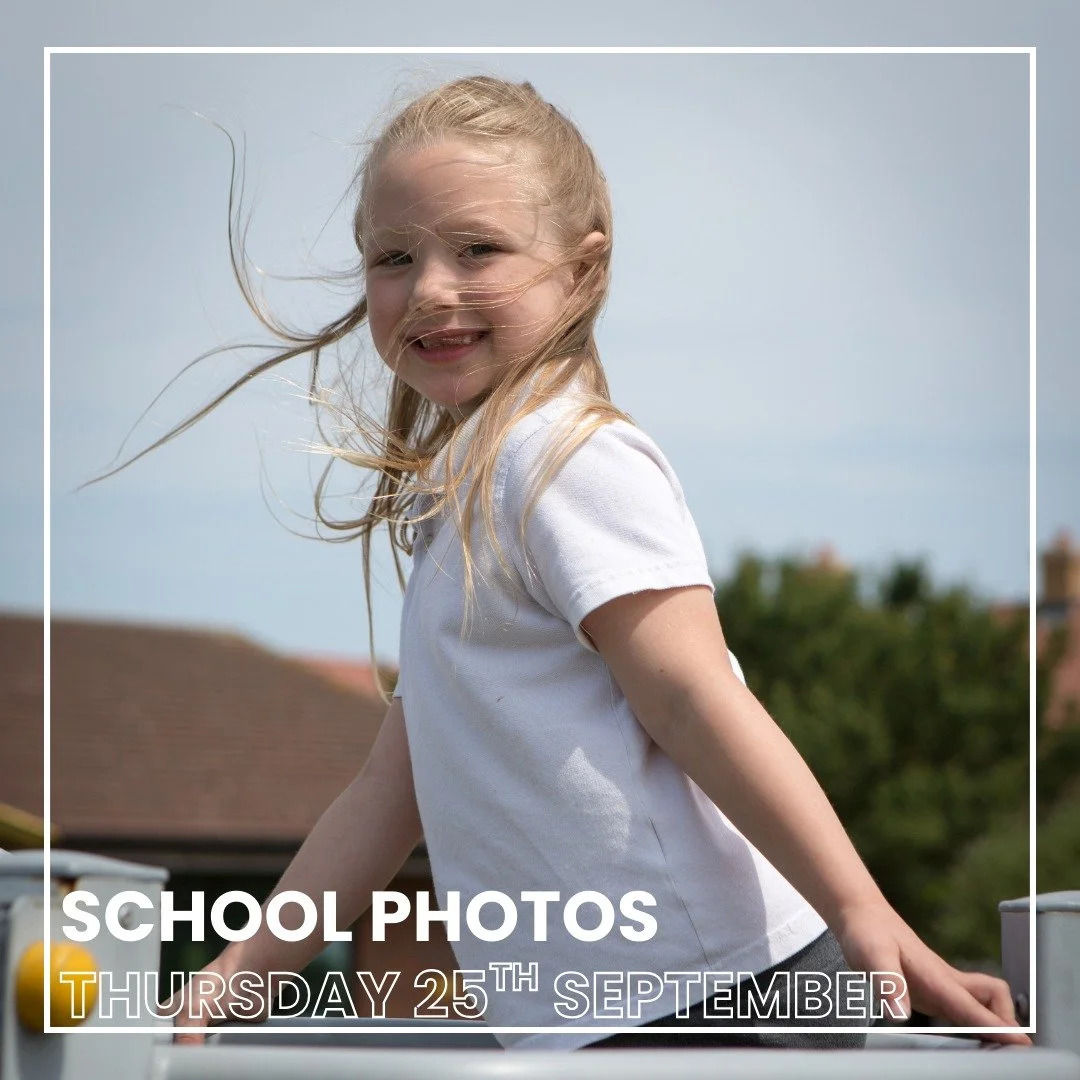📸 School Photos – Say Cheese! 📸
Our individual school photos will be taking place on:
🗓️ Thursday 25th September
A few reminders for the day:
✨ Please make sure your child comes to school in full uniform.
✨ Big smiles at the ready! 😃
✨ I