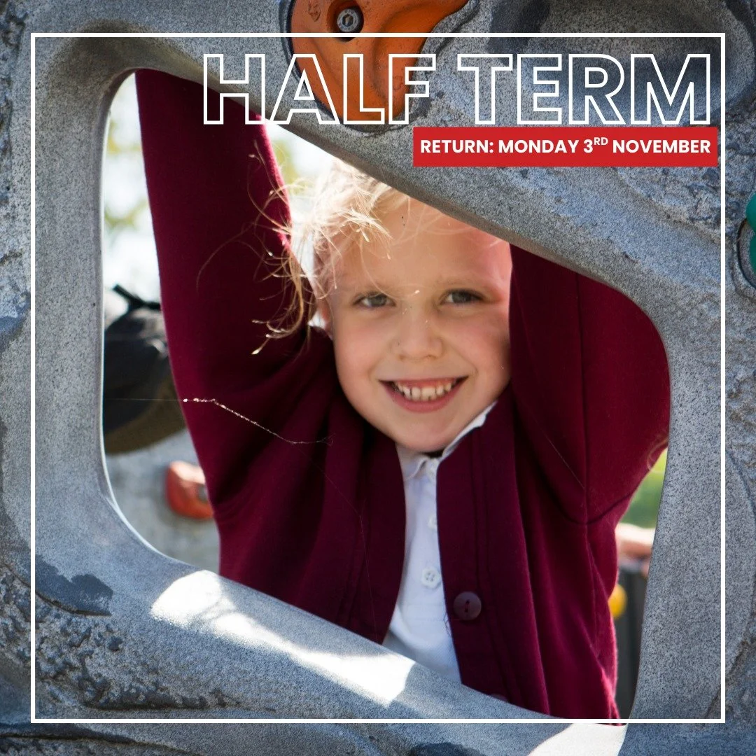 🌟 Happy Half Term! 🌟

Well done to all our children for a fabulous first half term back in your classes &ndash; you&rsquo;ve all worked so hard! 💛

We hope everyone enjoys a restful and fun half-term break with family and friends. 🏖️✨

We can&rsq