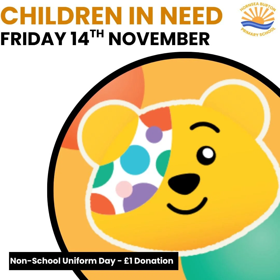 🌟 Happy Children in Need Day! 🌟

Today our school is proudly supporting BBC Children in Need, coming together to help make a difference to children and families across the UK. 💛

A huge thank you to all our pupils, families and staff for joining i