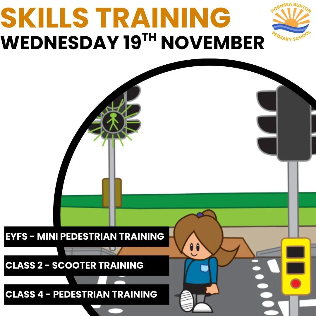 🚸 Upcoming Safety Training for Our Pupils! 🚦
Over the next few weeks, our Foundation Stage, Year 2 and Year 4 pupils will be taking part in exciting (and very important!) safety training sessions delivered by specialist instructors.

🧒 Foundation 