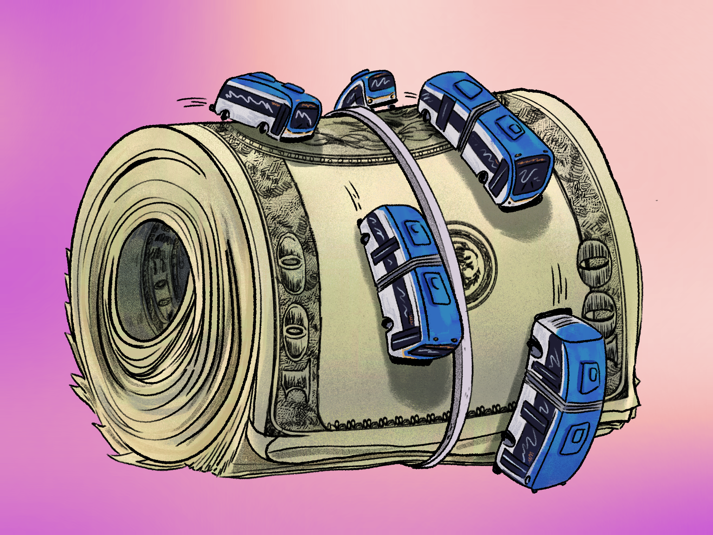 Mirror Indy, Editorial Illustration, 2025