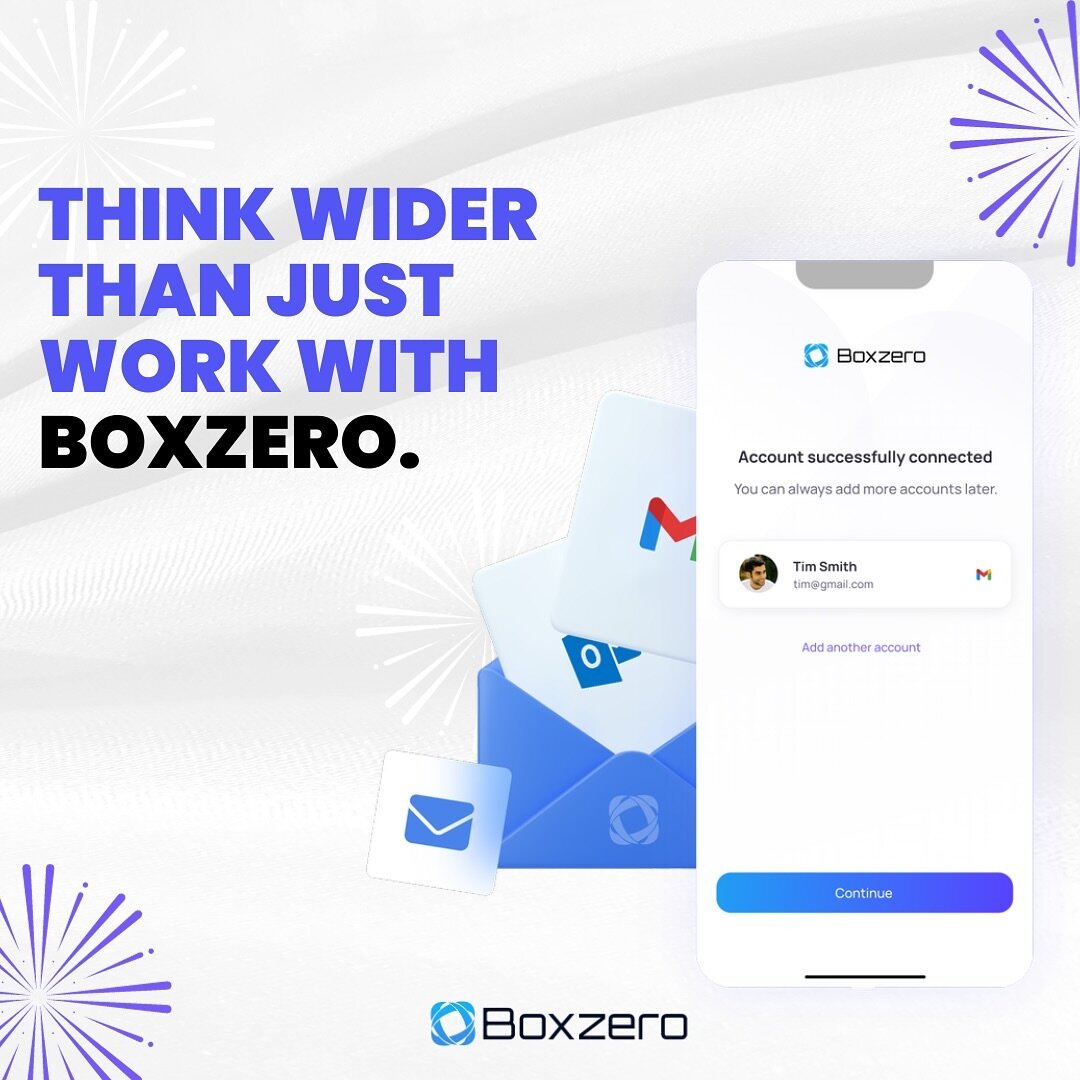 In a world where time is of the essence, Boxzero empowers you to redefine your relationship with email management. Our innovative approach ensures that your inboxes seamlessly align with your lifestyle, providing a stress-free, clutter-free experienc