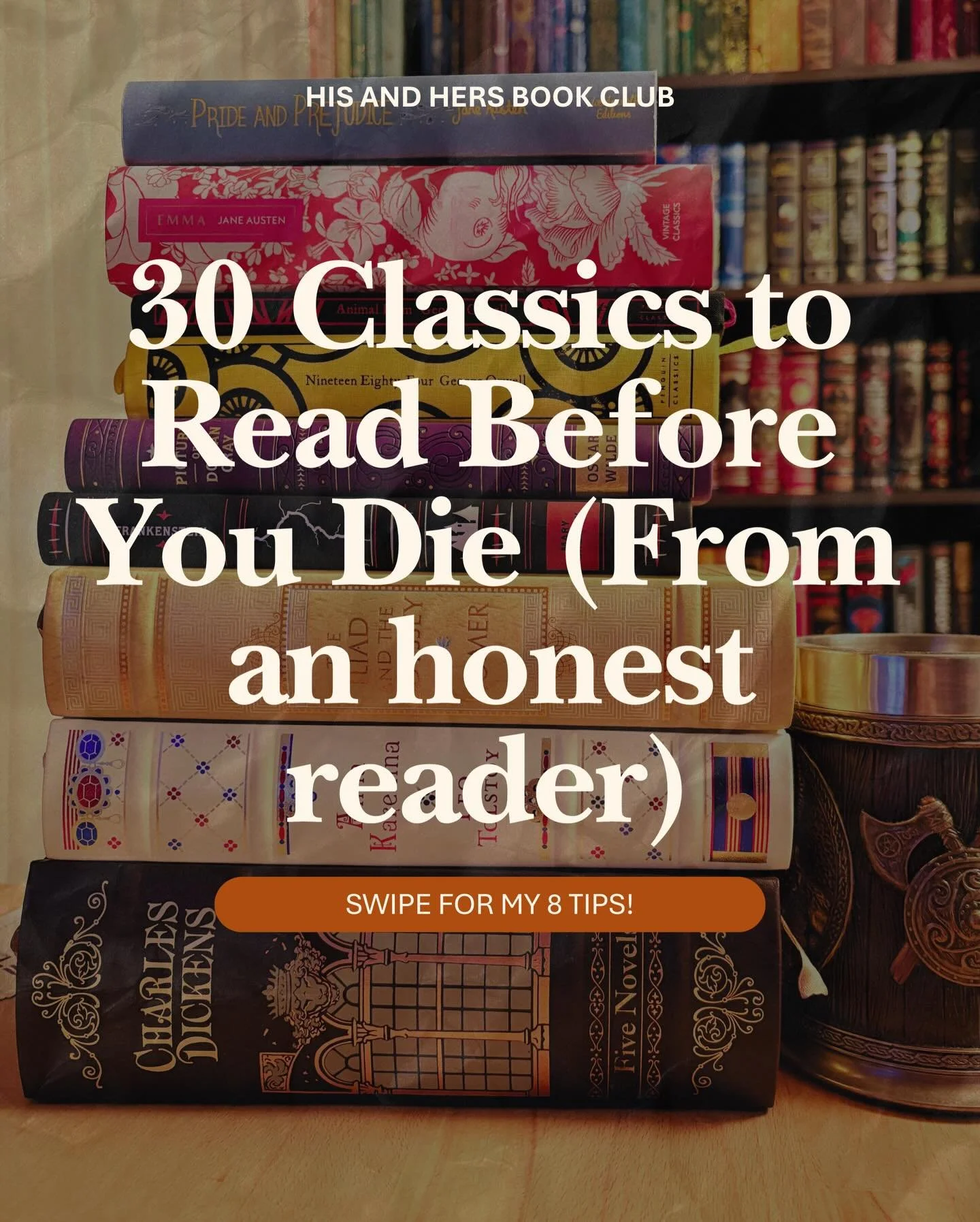 Classic literature doesn&rsquo;t have to feel like a boring college syllabus.

I put together an honest, curated list of the 30 best classic books everyone should read at least once. I&rsquo;ve read about half of these (including my all-time favorite