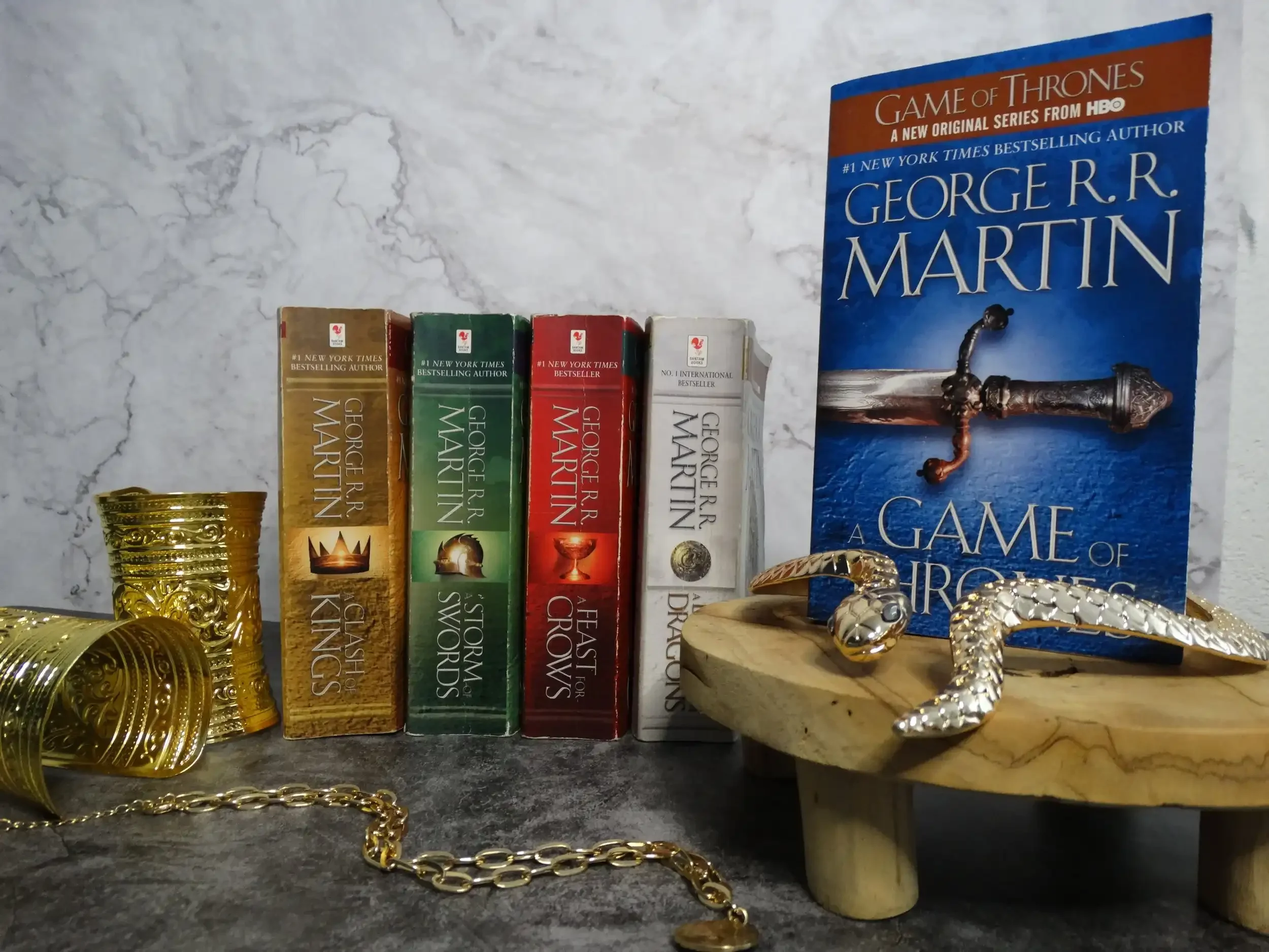 a song of fire and ice book series by g r r martin - part of the best fantasy book series of all time