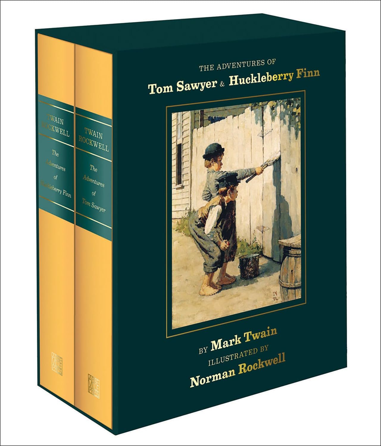 tom sawyer and huckleberry finn by mark twain - an illustrated edition available on Amazon