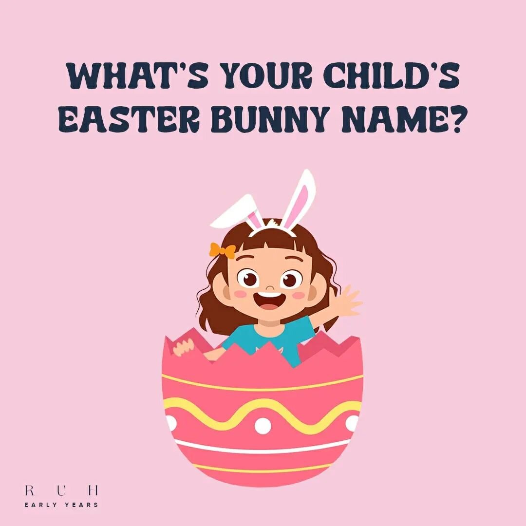 Hop into Easter with joy and some fun with your little ones! 🐰

To discover the new bunny, match the first letter of your child's name with their birth month. 

Leave a comment below and we&rsquo;ll pin the cutest name! 🤗

#ruhearlyyears #coimbator