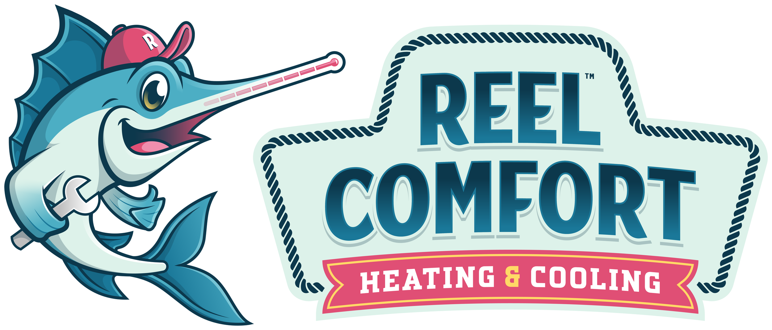 Reel Comfort Heating & Cooling logo
