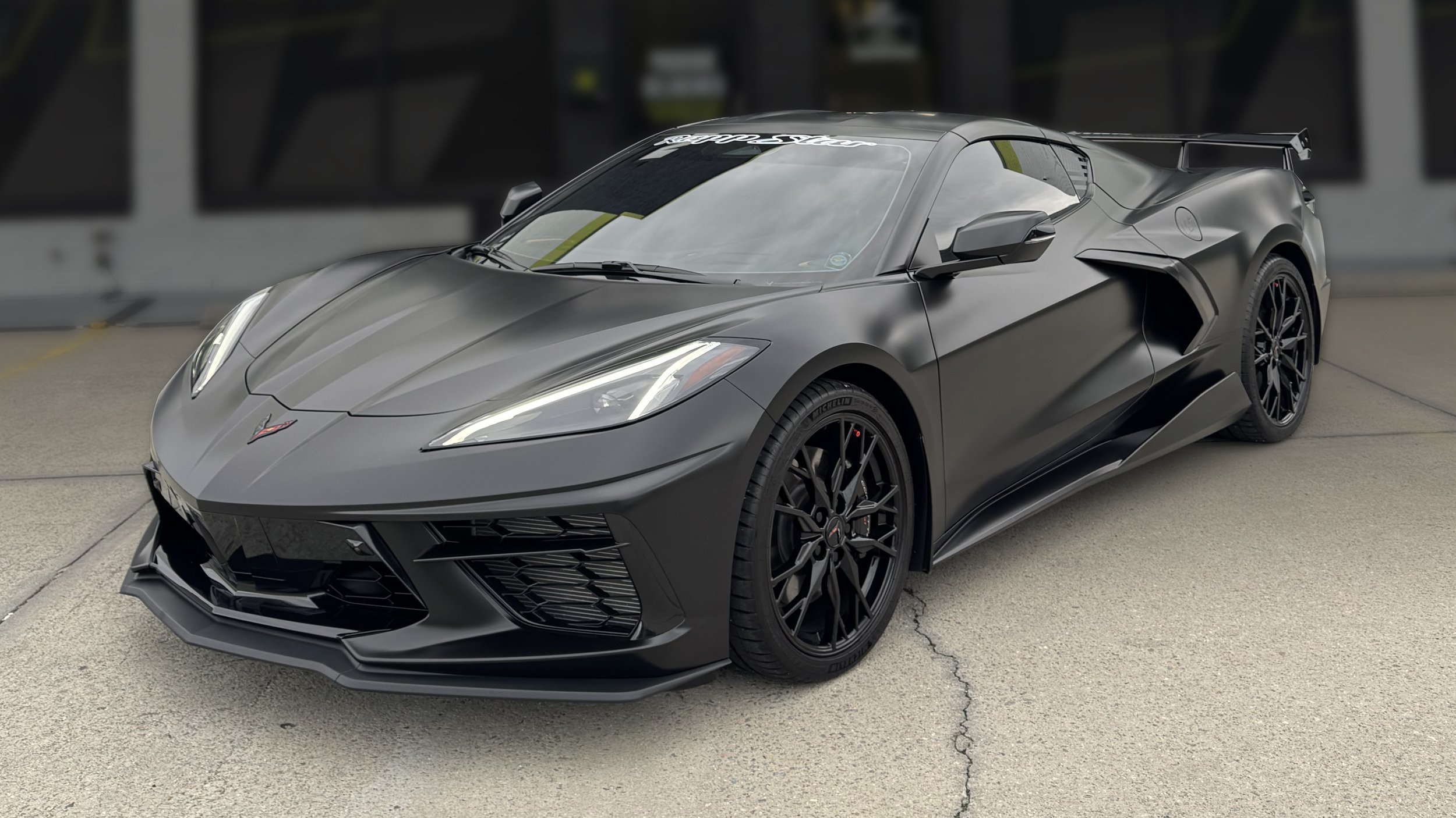 Corvette Satin Wrap