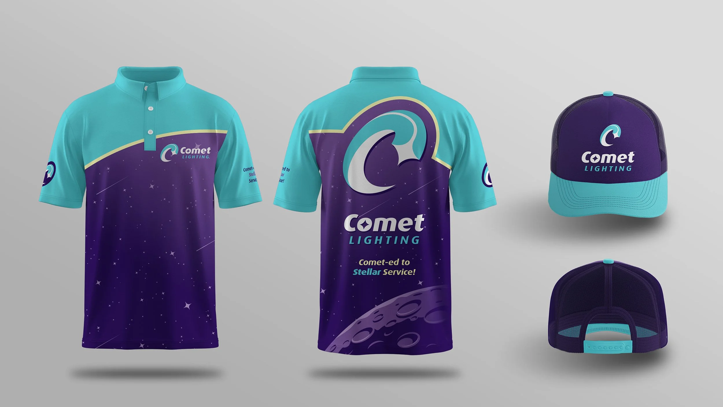 Comet Lighting uniform design