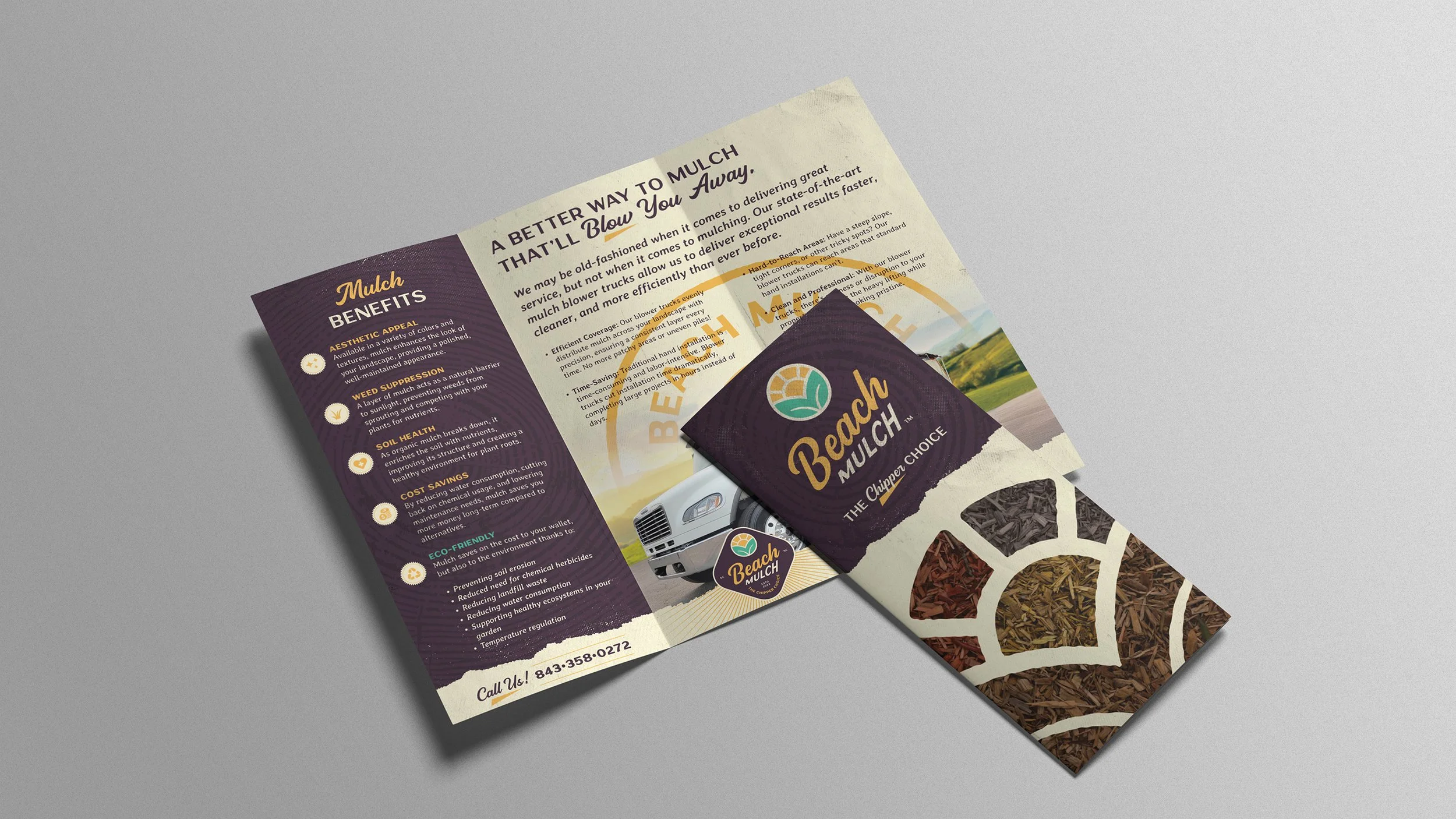 Beach Mulch brochures