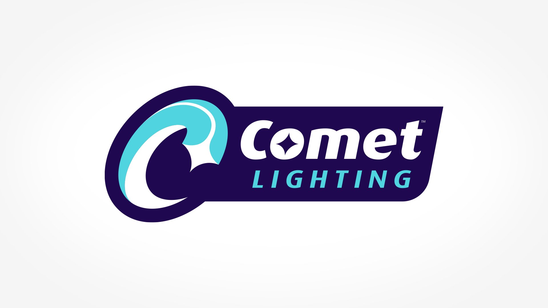 Comet Lighting logo design