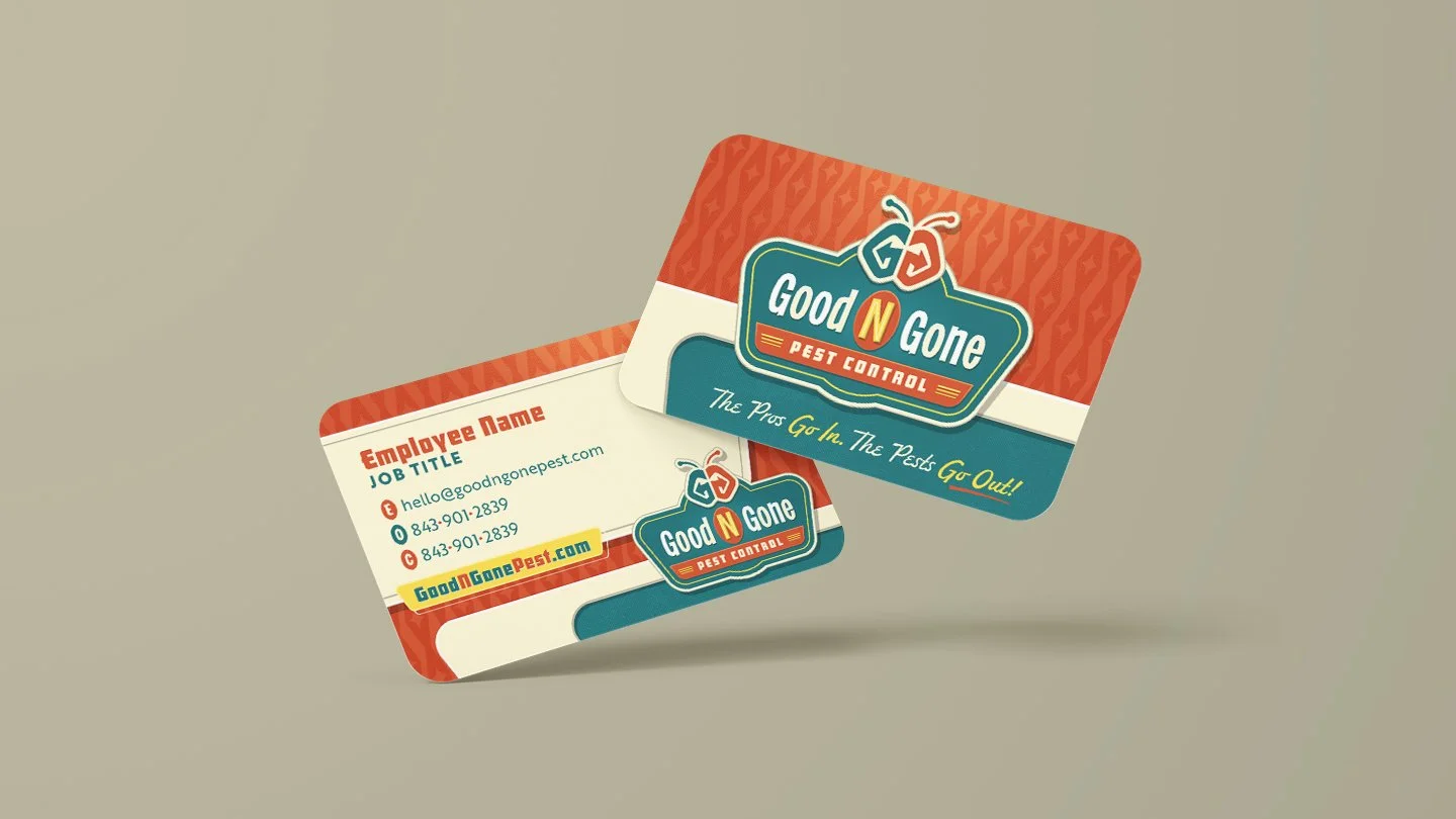 Good N Gone Pest Control business card