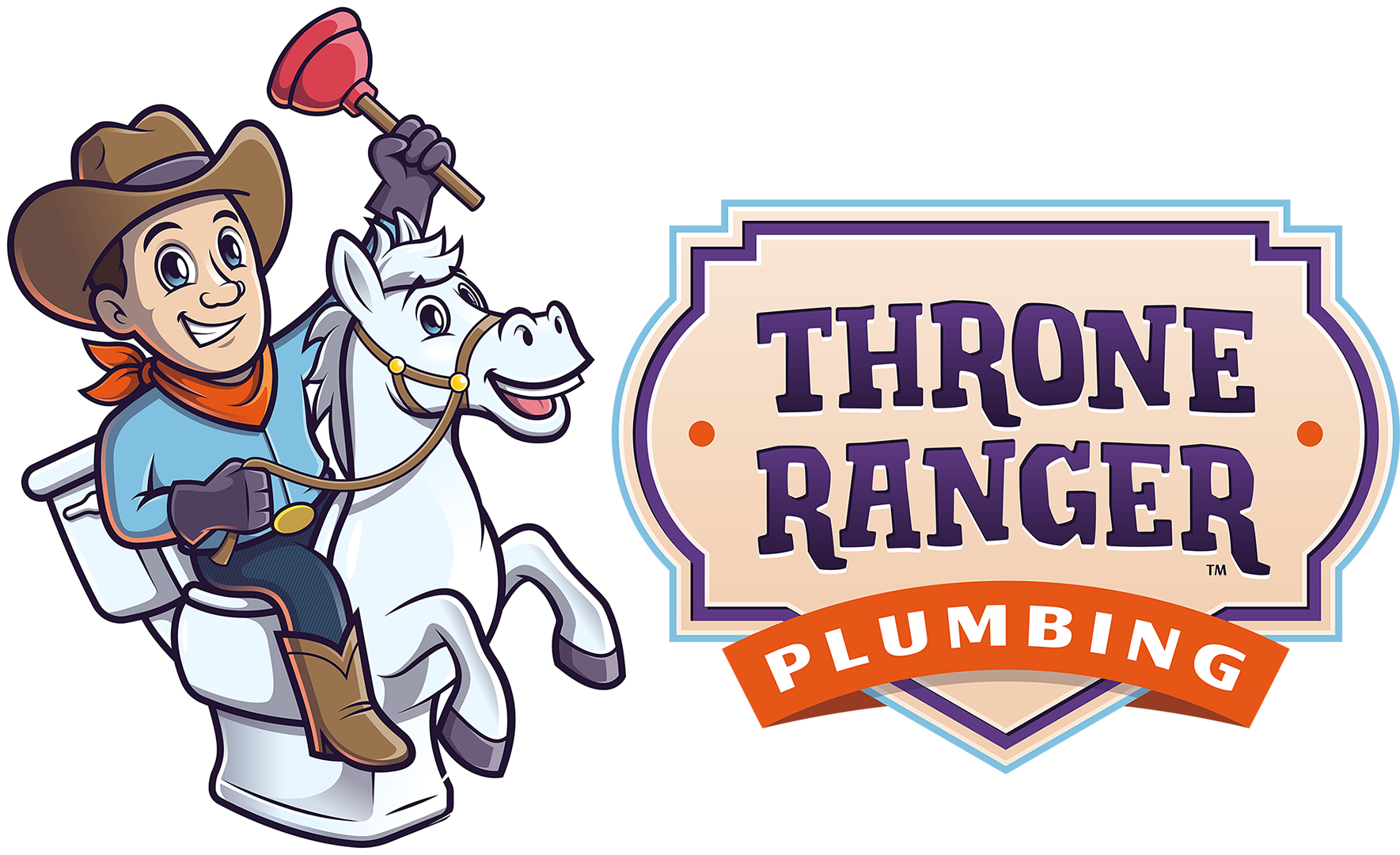 Throne Ranger Plumbing logo