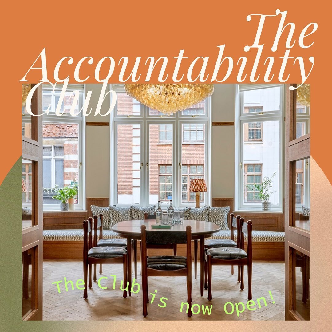 🌟The Accountability Club is a safe and supportive space where you can declare your goals, set deadlines, and outline three actionable steps to reach your aspirations. 

🚀 Whether you're aiming to crush personal or professional goals, The Accountabi