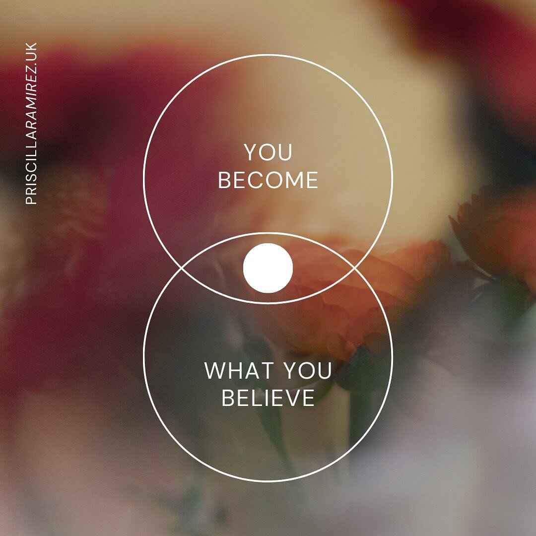 &lsquo;You become what you believe&rsquo; is a profound truth rooted in the principles of Cognitive Behavioural Therapy + Positive Psychology and it creates self-fulfilling prophecies.

Our beliefs influence not only how we perceive the world but als