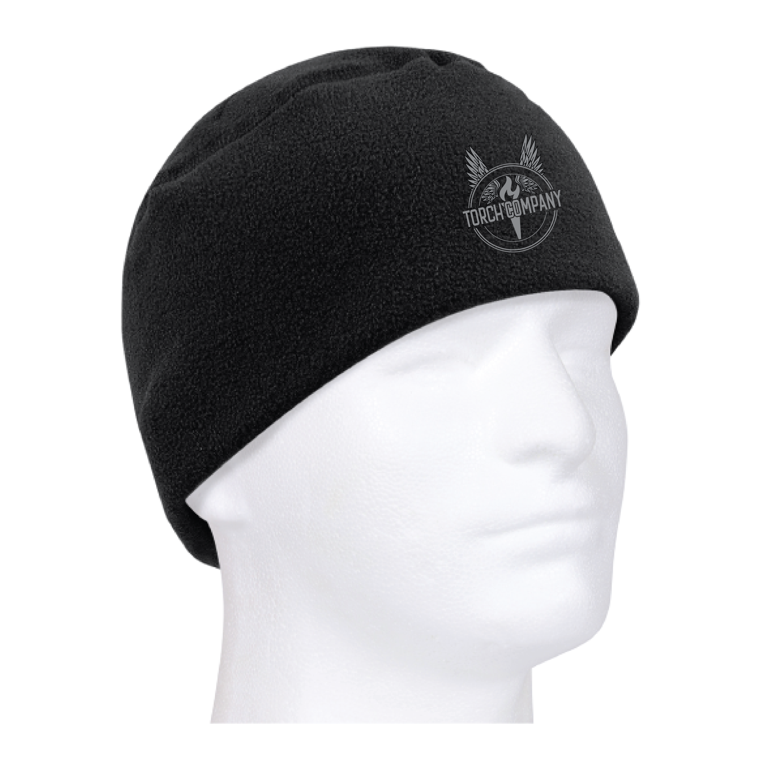 (TORCH CO., 11TH ABN DIV) - 01-093 LEVEL Tactical™ WSW Fleece Beanie Cap - BLACK